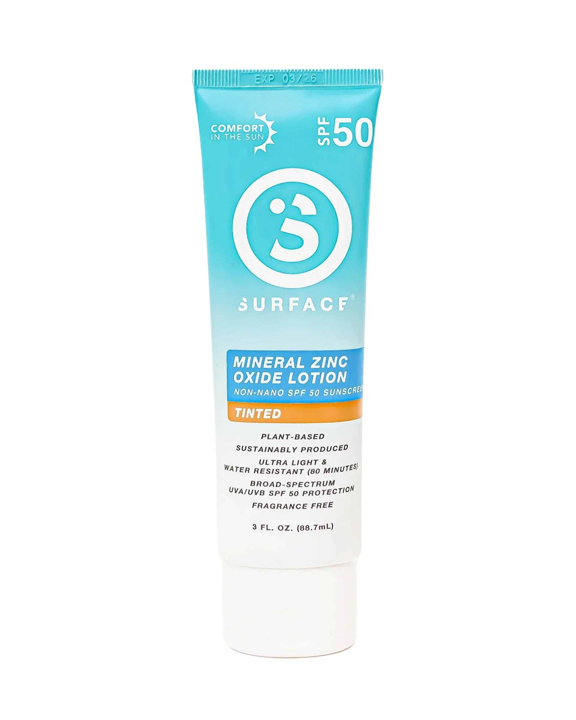 SPF 50 Mineral Sunscreen Lotion 3oz - Tinted