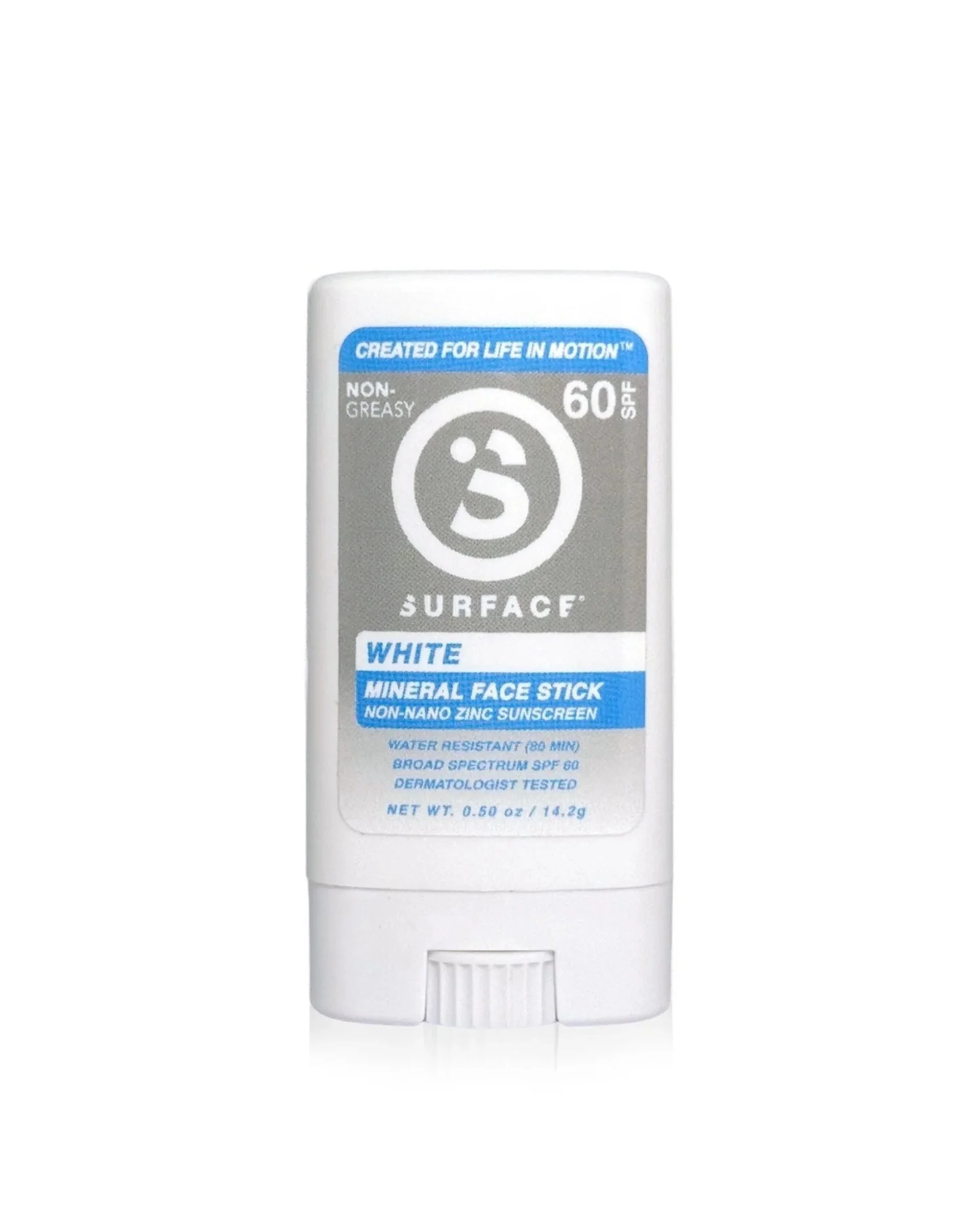 SPF 60 Mineral Face Stick 0.5 oz - White