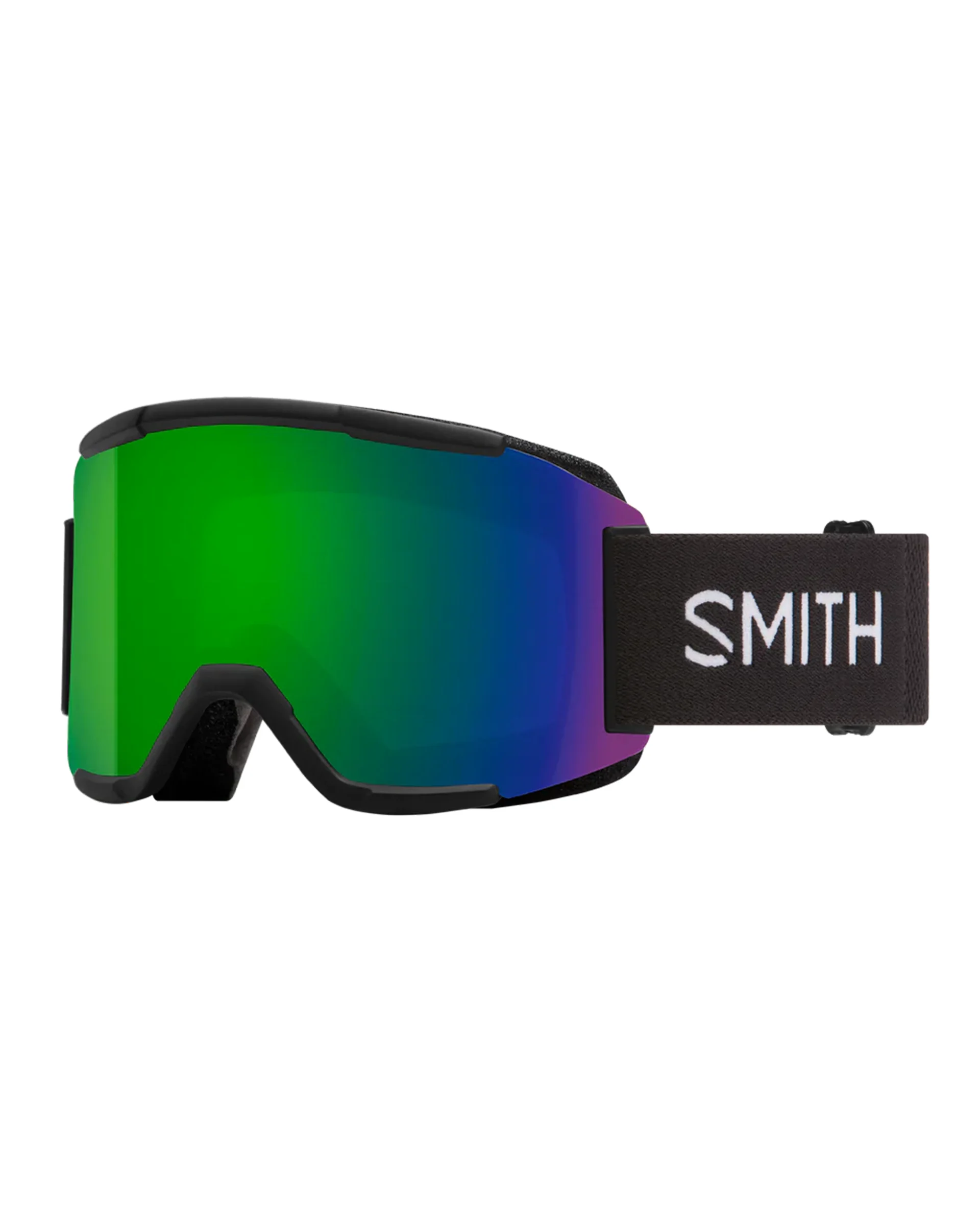 Squad Goggles - Black/ ChromaPop Sun Green Mirror