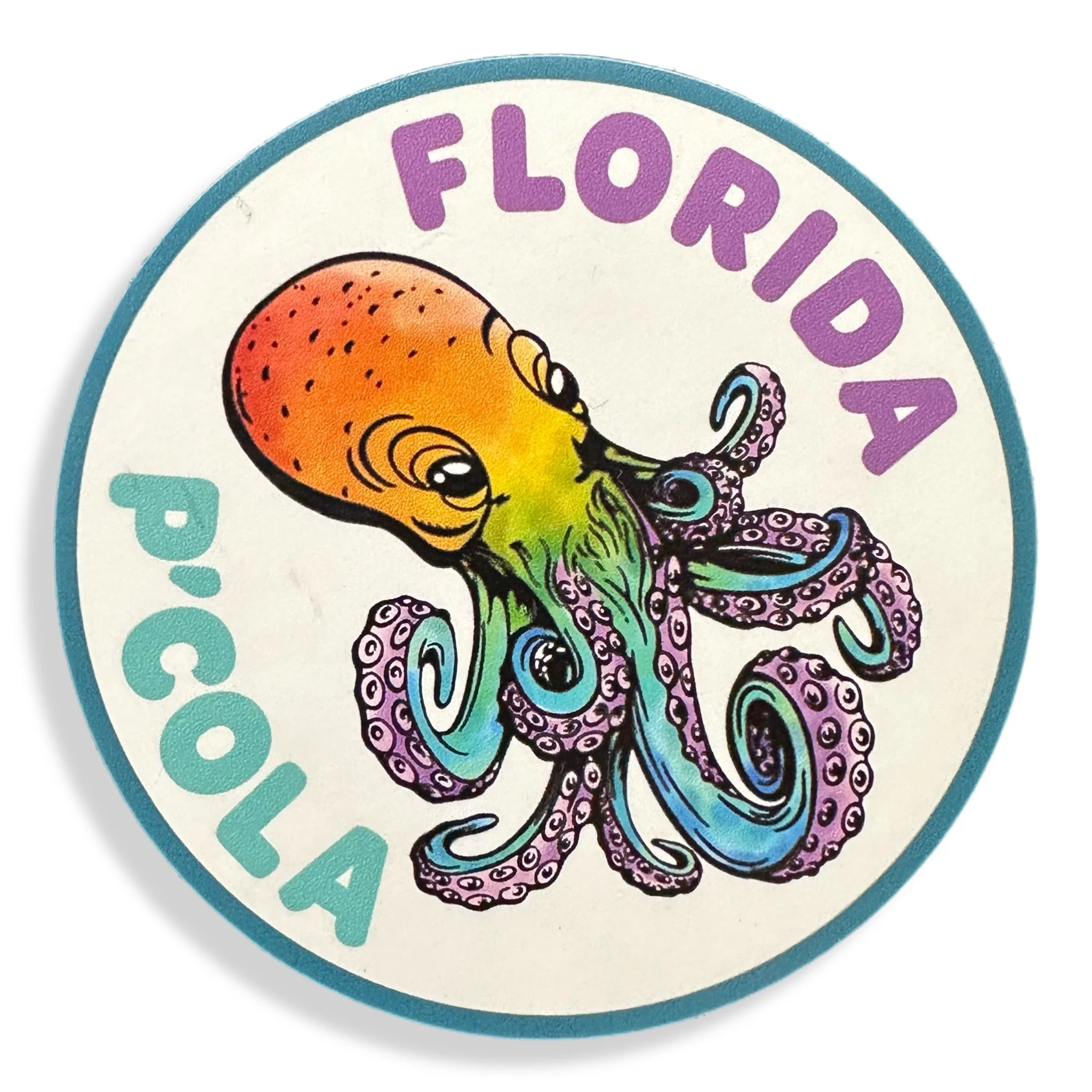 Squid - P'cola Magnet