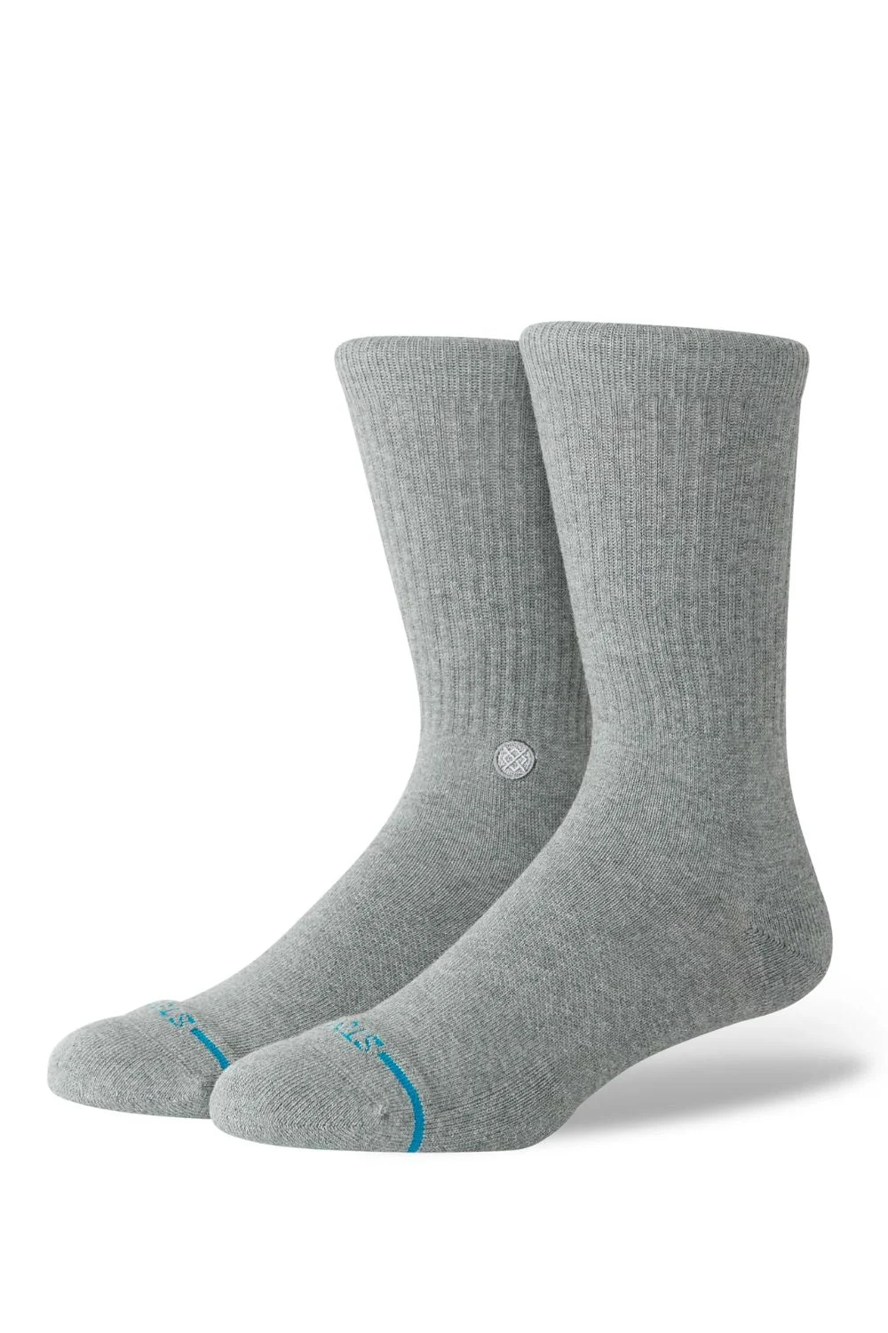 STANCE - ICON CREW - GREY HEATHER