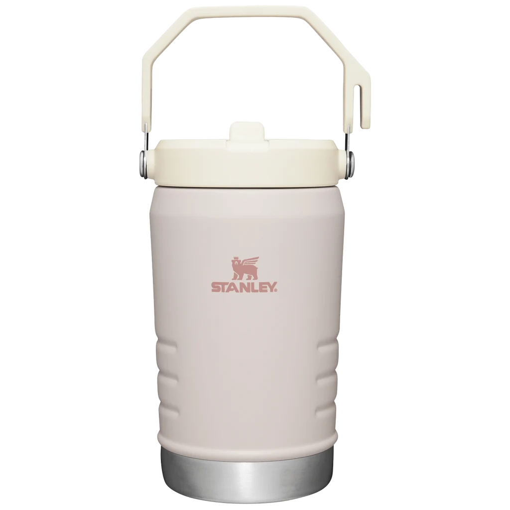 Stanley IceFlow 40 oz Flip Straw Jug Tumbler-Rose Quartz