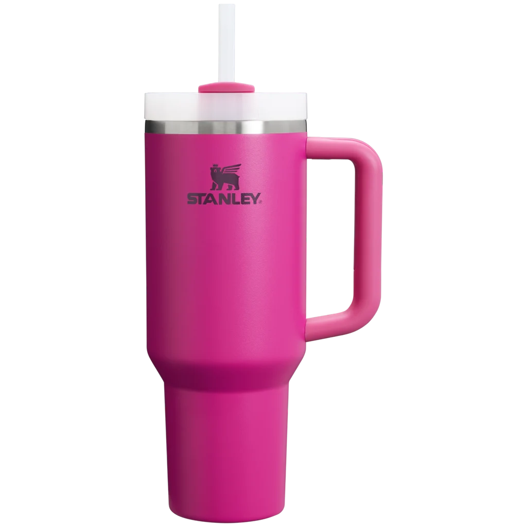 Stanley Quencher H2.O FlowState 40 oz Tumbler-Fuchsia