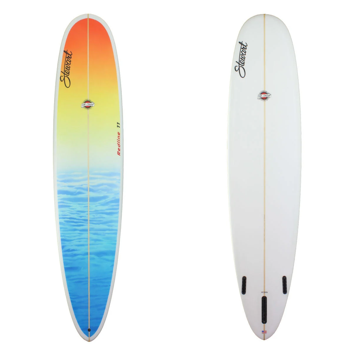 Stewart 9'0" Redline 11 Poly Blue Fire