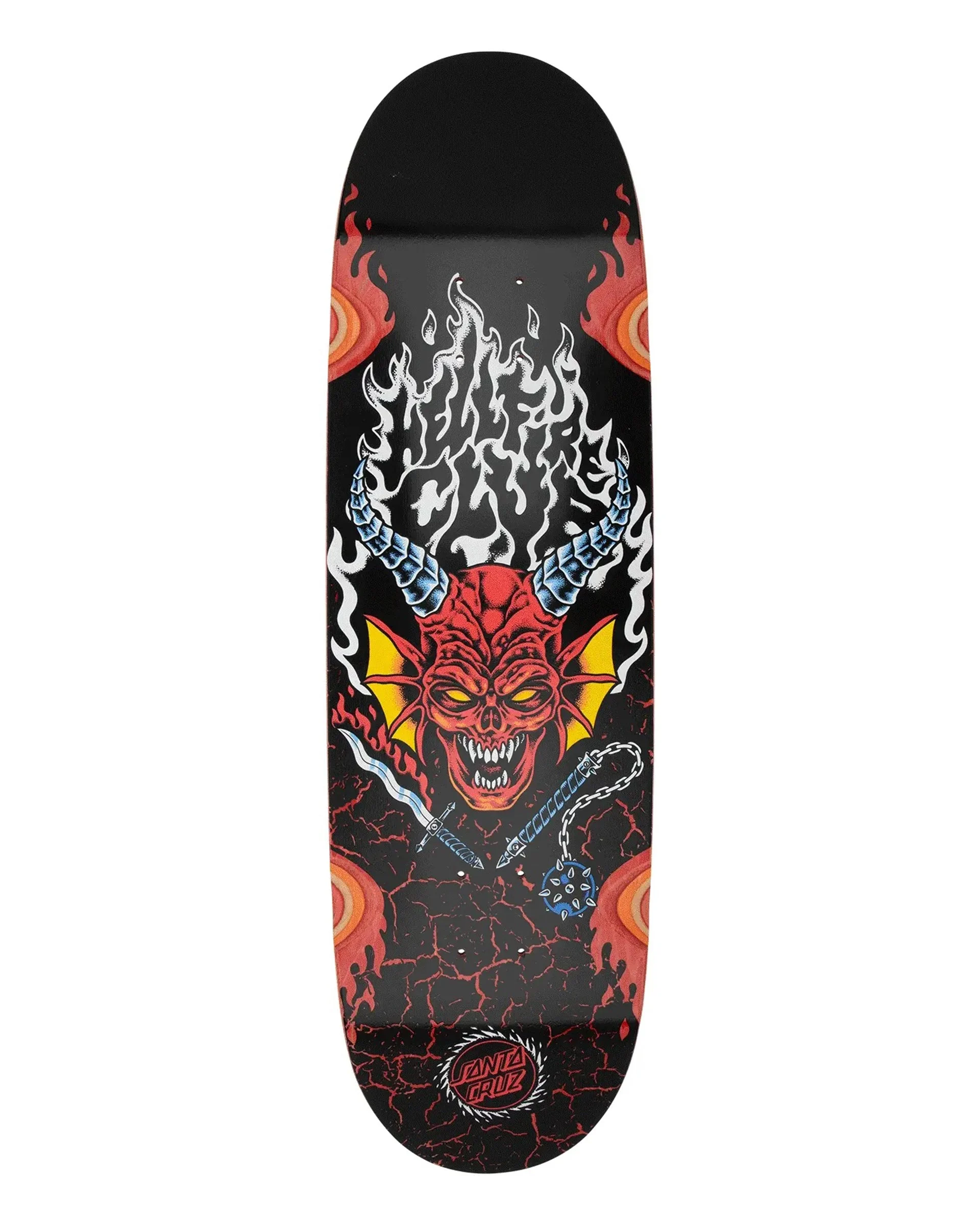 Stranger Things Hellfire Club Flames 9" Deck