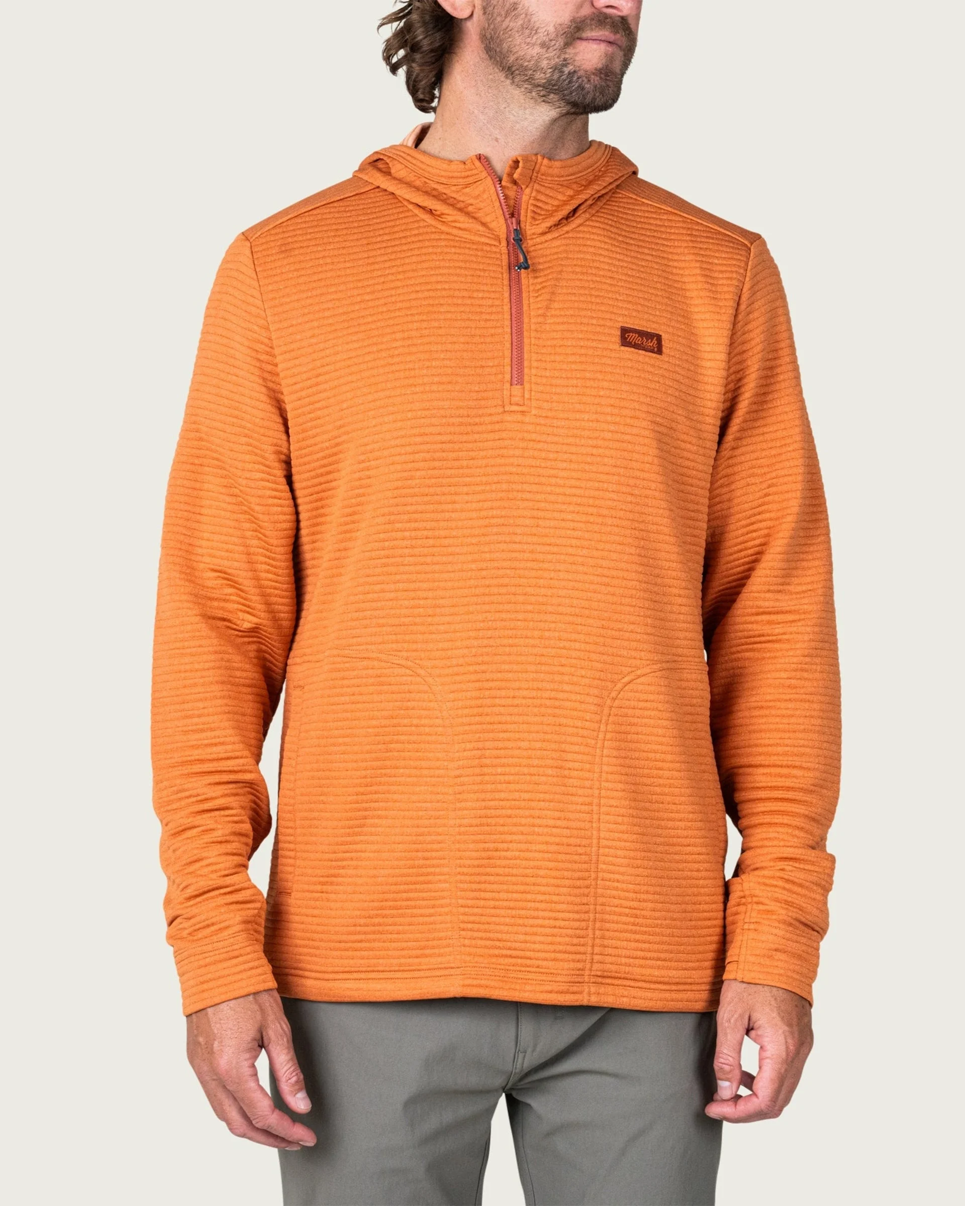 Sullivan Tech Hoodie - Apricot Orange