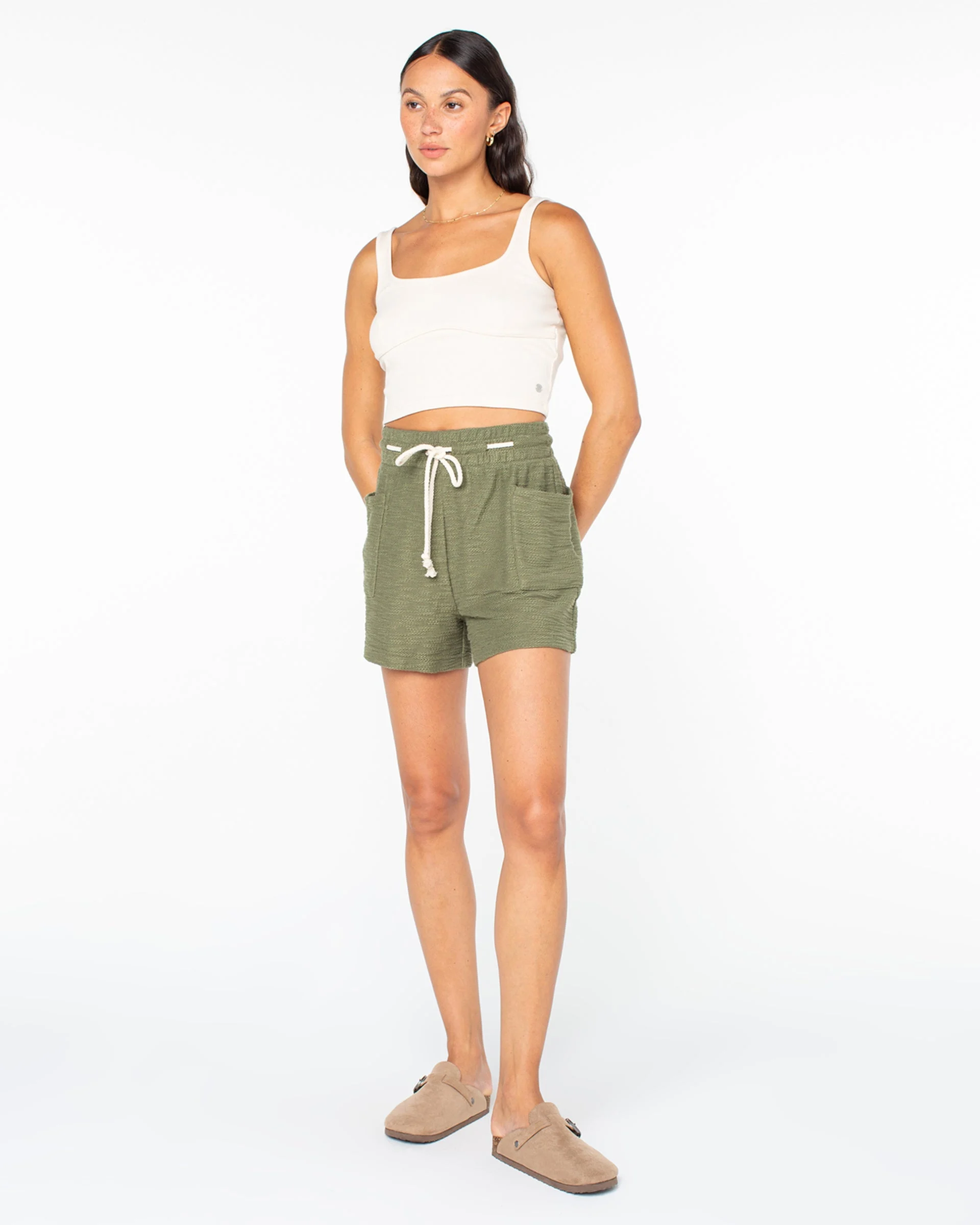 Sunny Coast Short - Four Leaf Clover Solid