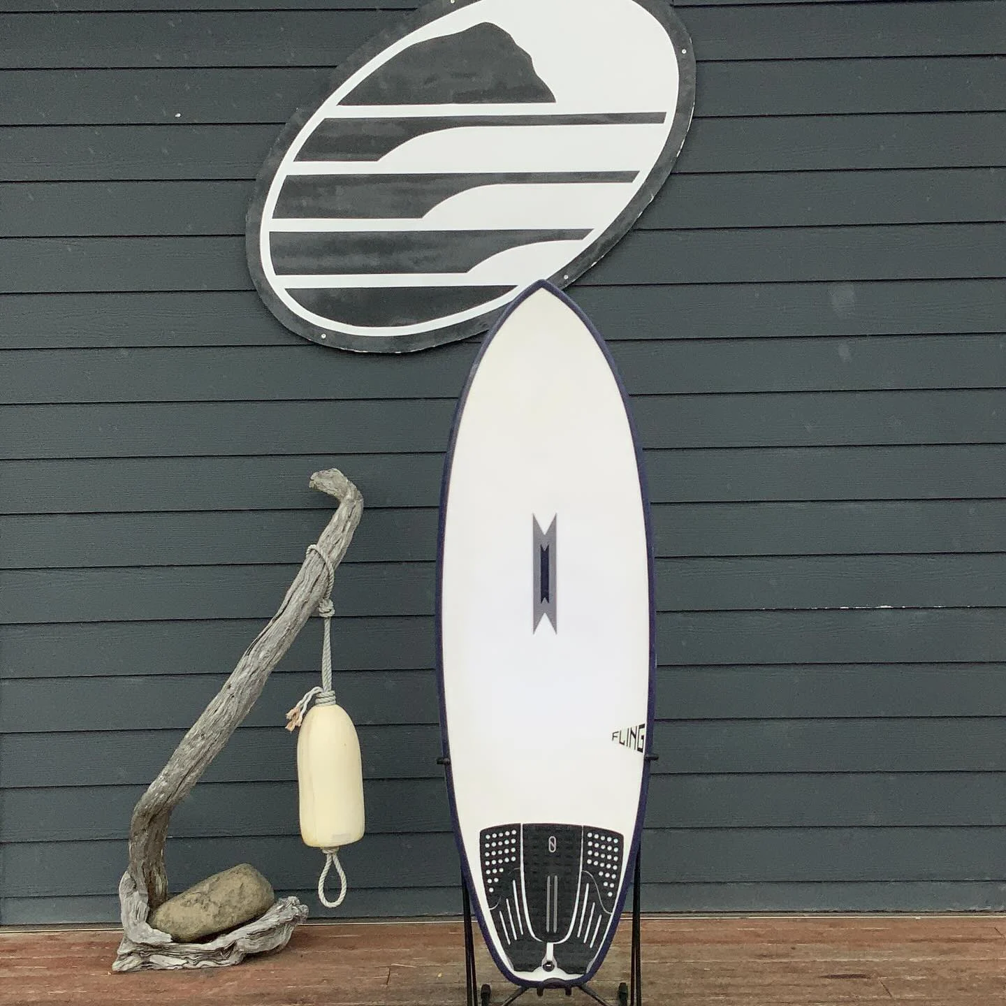 SUPERbrand Hippy Fling SUPERflex 5'3 × 19 ⅞ × 2 7/16 Surfboard • USED