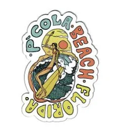 Surf Girl - P'cola Magnet