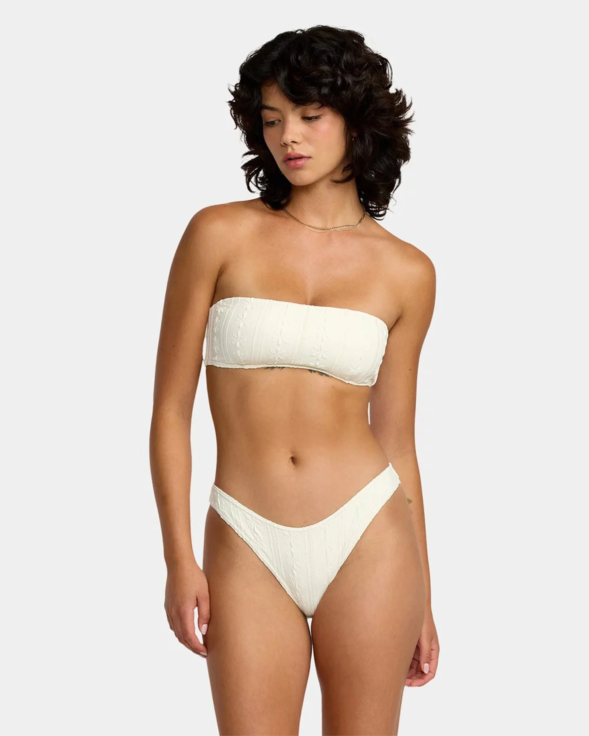 Sweetness Medium French Bikini Bottom - Vanilla Latte