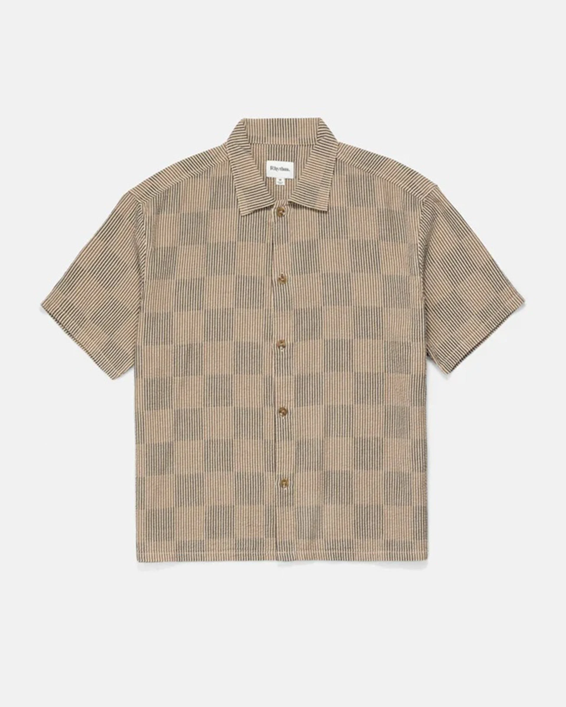 Tanner Check S/S Shirt - Tobacco