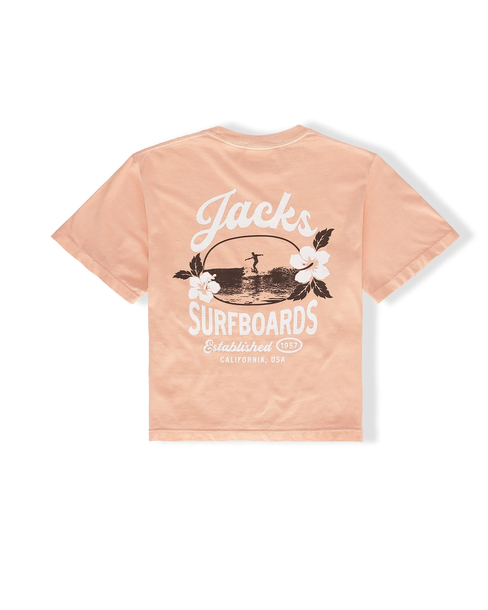 Tip Toe PGMT HW Boxy S/S Tee - Peachy