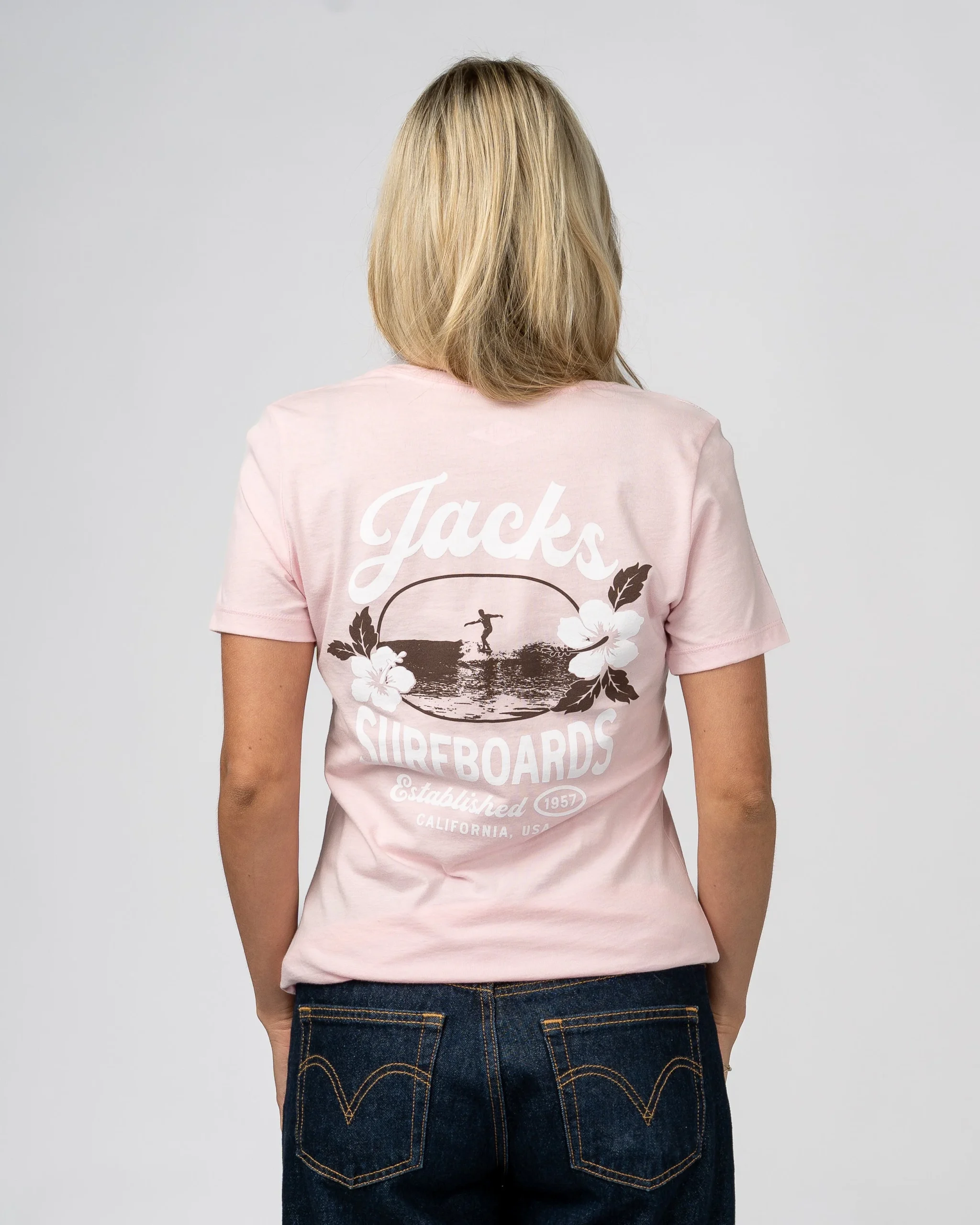 Tip Toe S/S Tee - Pink