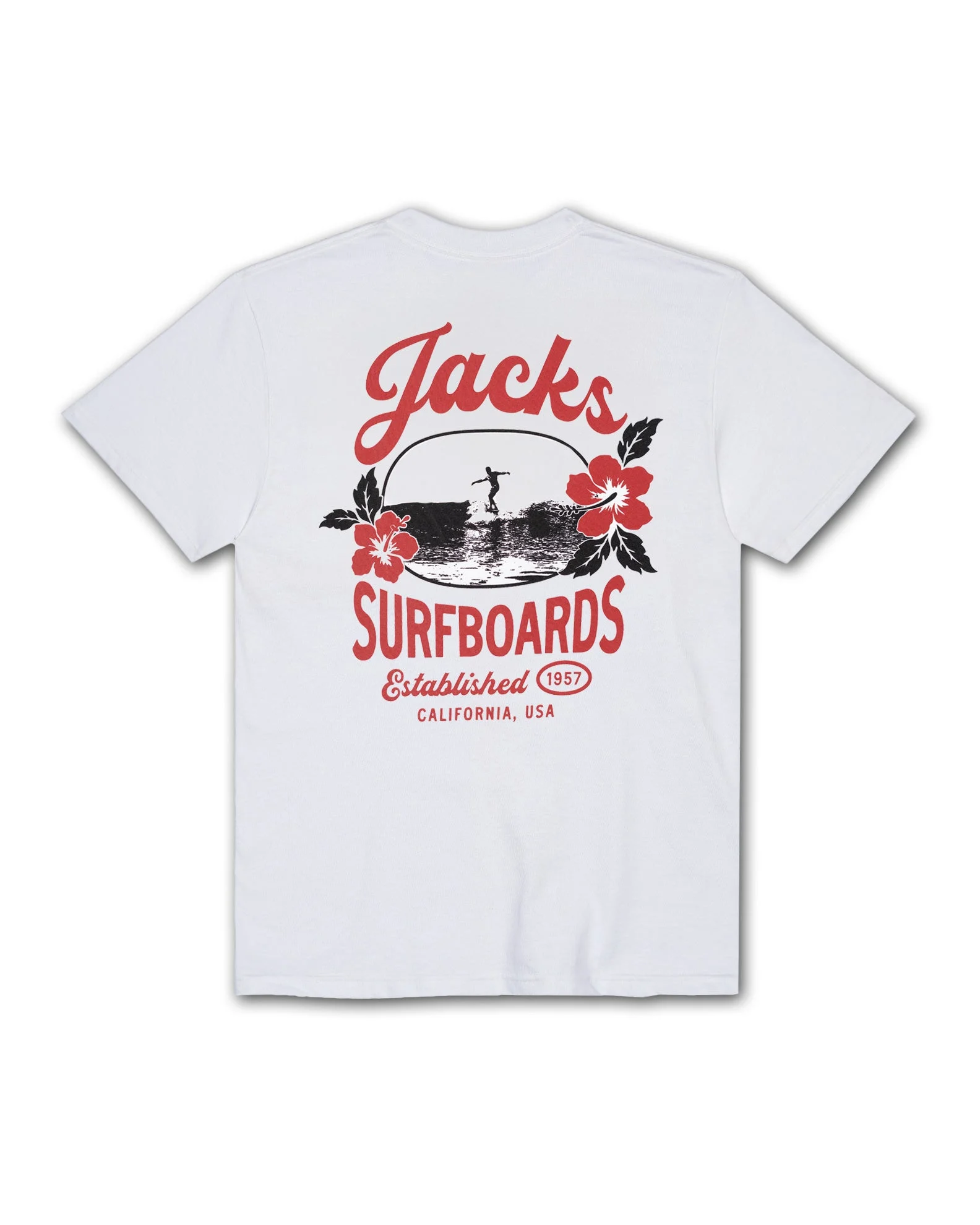 Tip Toe S/S Tee - White