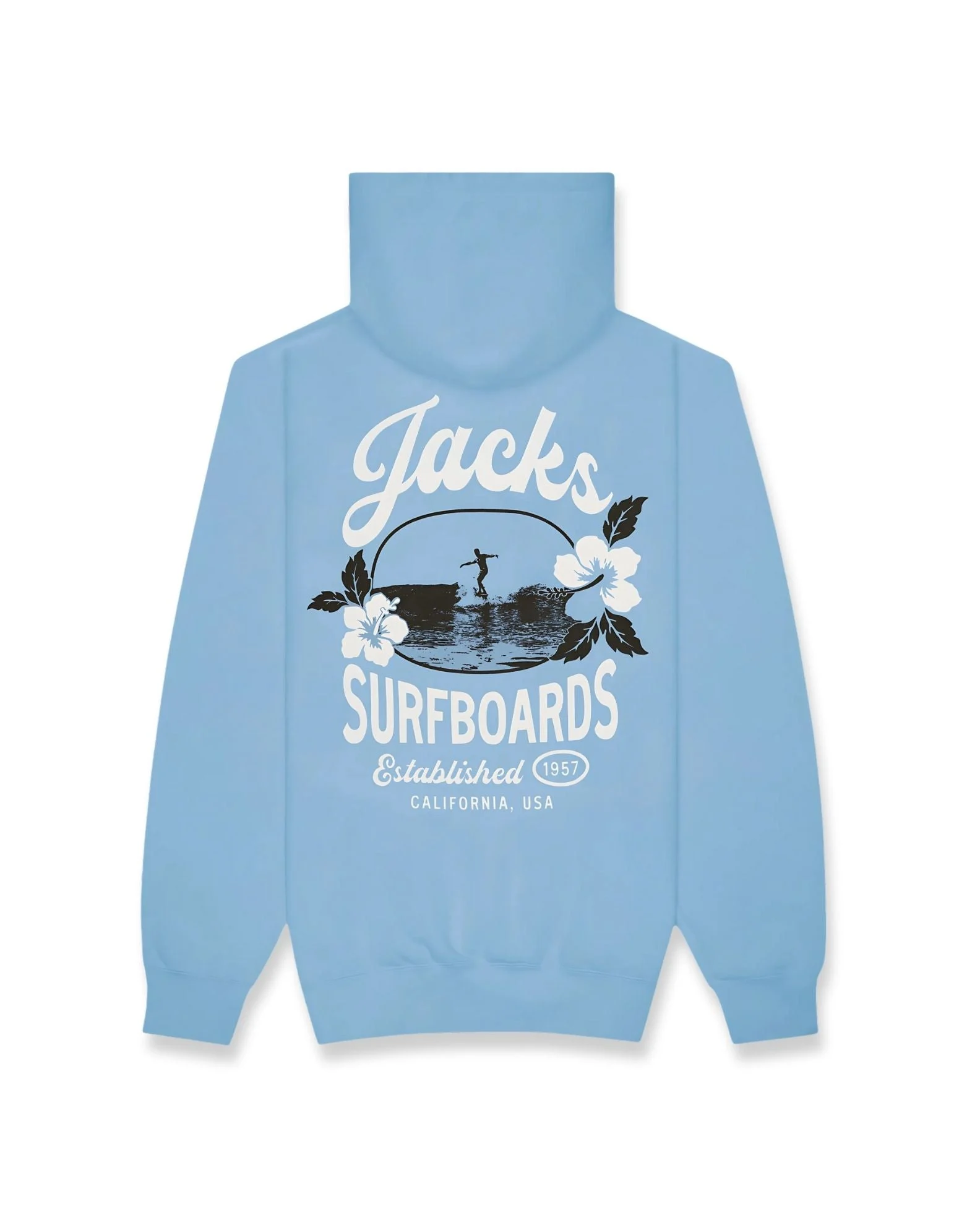 Tip Toe Summer Series Pullover Hoodie 26' - Light Blue
