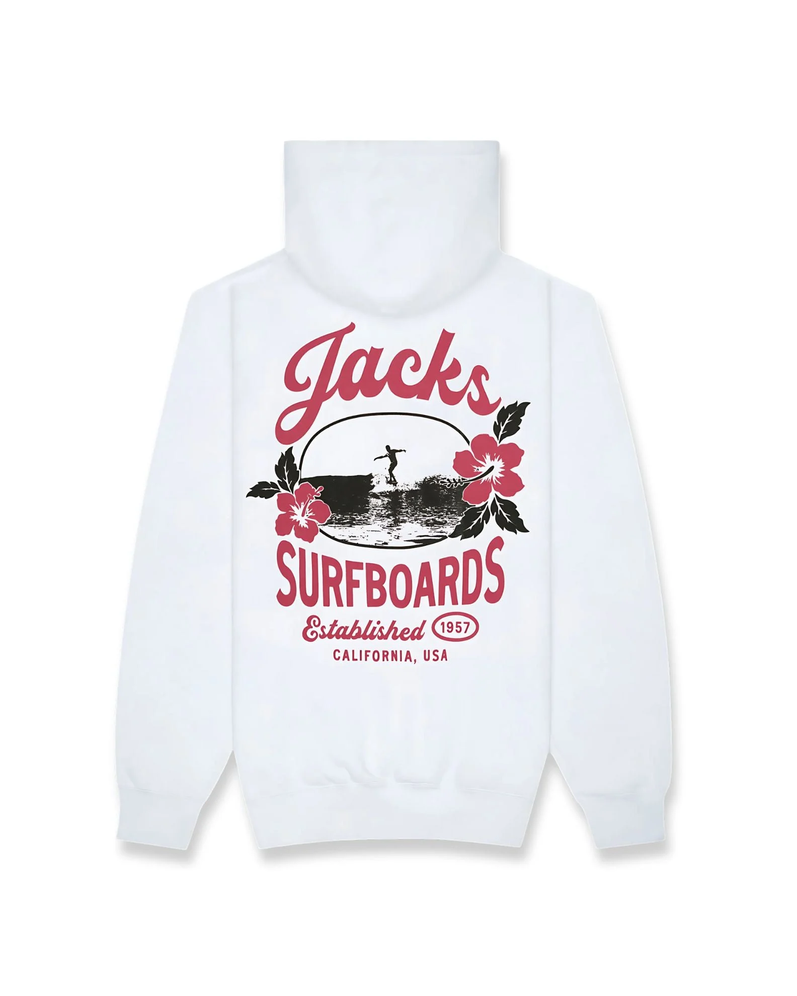 Tip Toe Summer Series Pullover Hoodie 26' - White