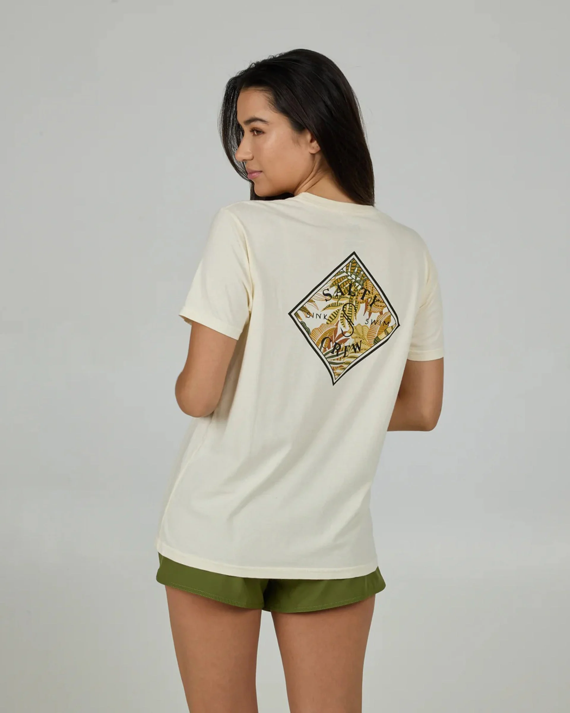 Tippet Fill Boyfriend S/S T-Shirt - Off White