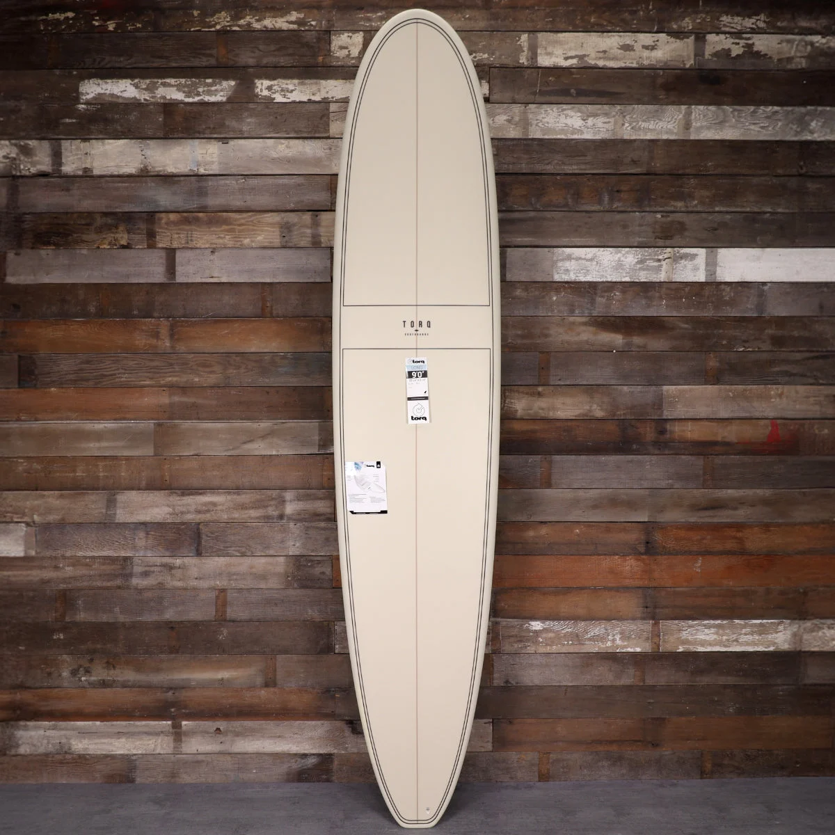 Torq Longboard TET 9'0 × 22 ¾ × 3 ⅛ Surfboard - Stone Pattern