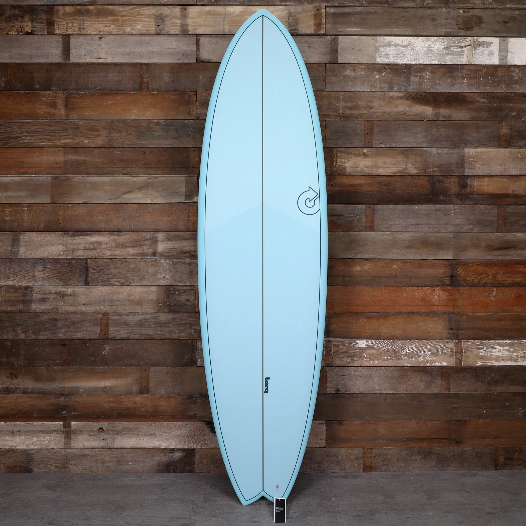 Torq Mod Fish TET 6'10 × 21 ¾ × 2 ¾ Surfboard - Arctic Blue