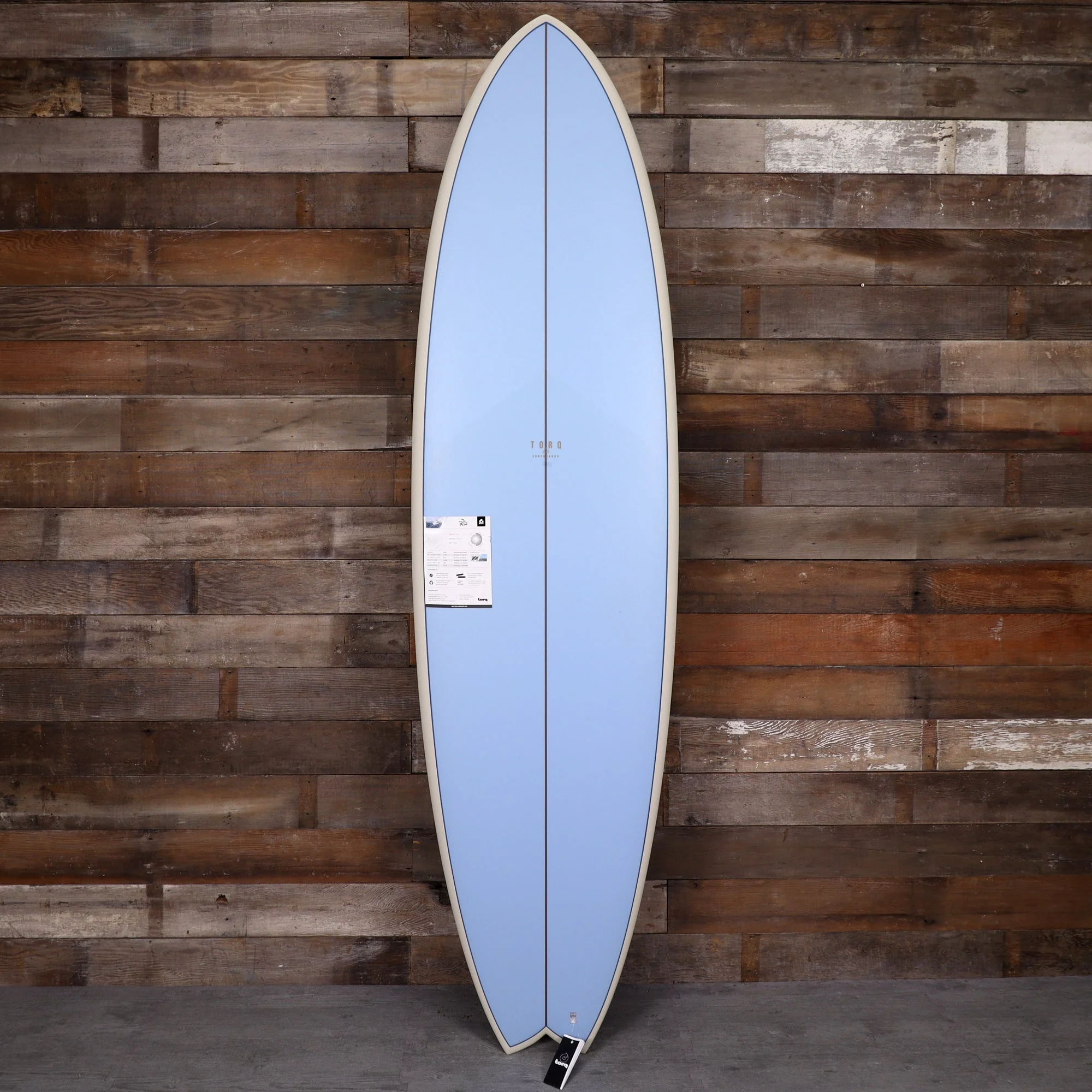 Torq Mod Fish TET 7'2 × 22 ½ × 3 Surfboard - Mako Blue