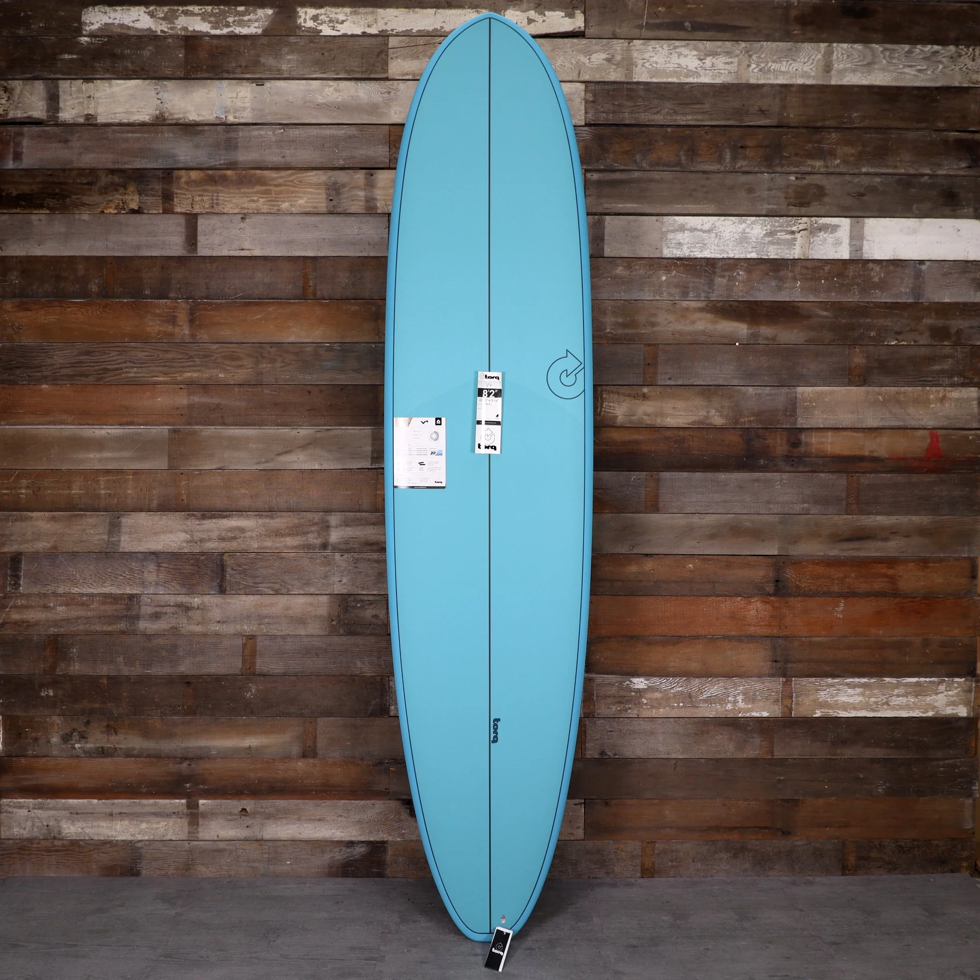 Torq Mod Fun V+ TET 8'2 × 22 ½ × 3 ⅞ Surfboard - Whale Green