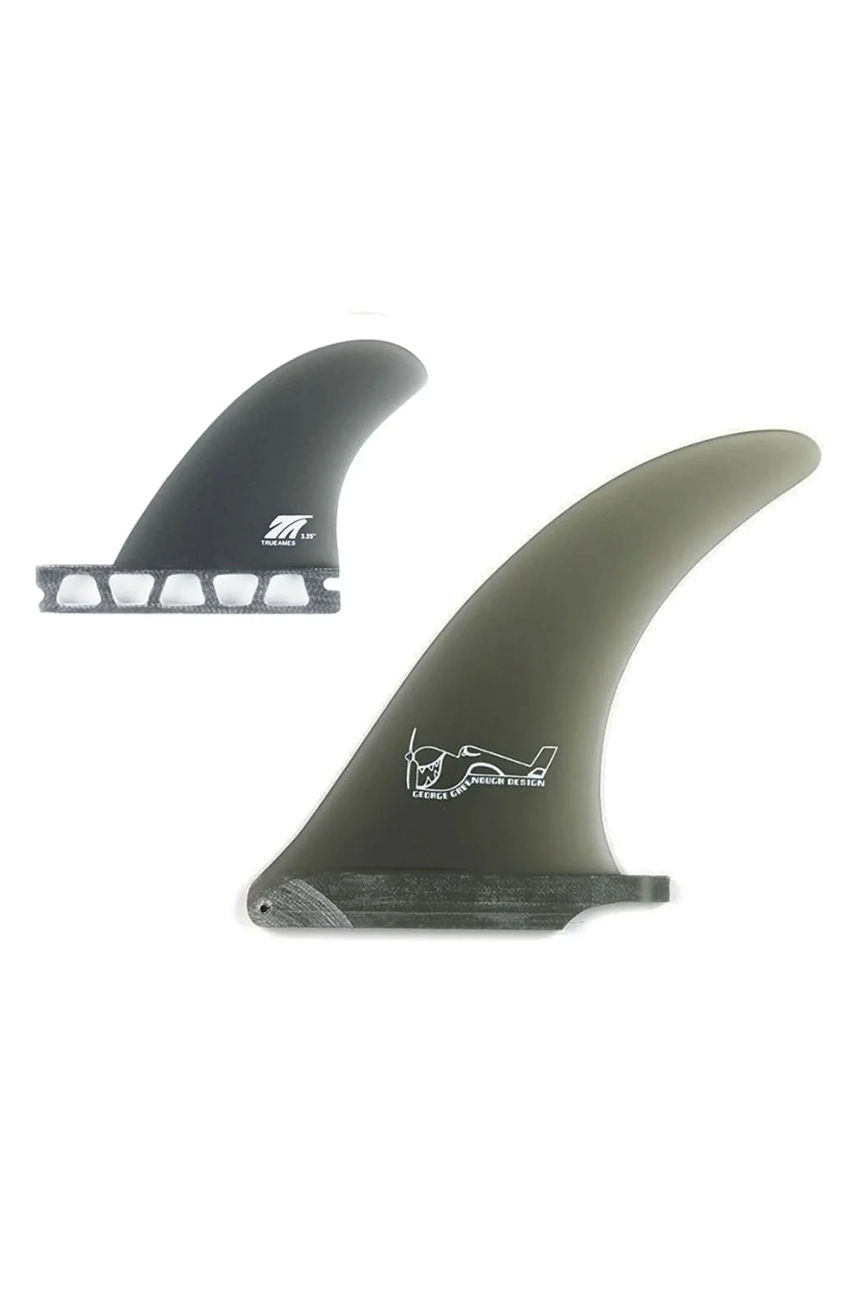 TRUE AMES - GEORGE GREENOUGH 4A 7.5 + SIDE BITES 3.25 - SMOKE - 2+1FIN