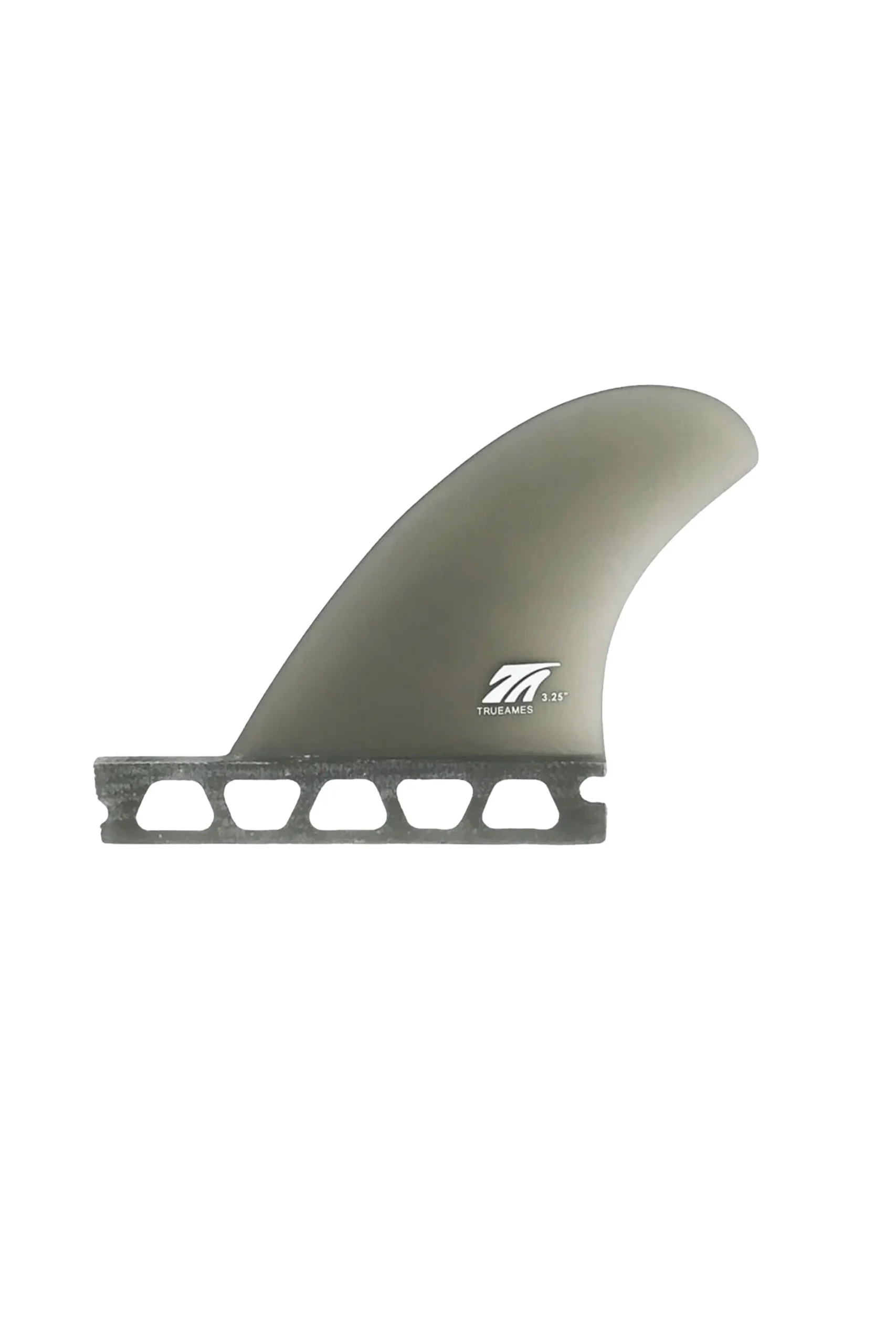 TRUE AMES - TA SIDE BITE 3.25 SOLID FIBERGLASS - SMOKE - 2FINS