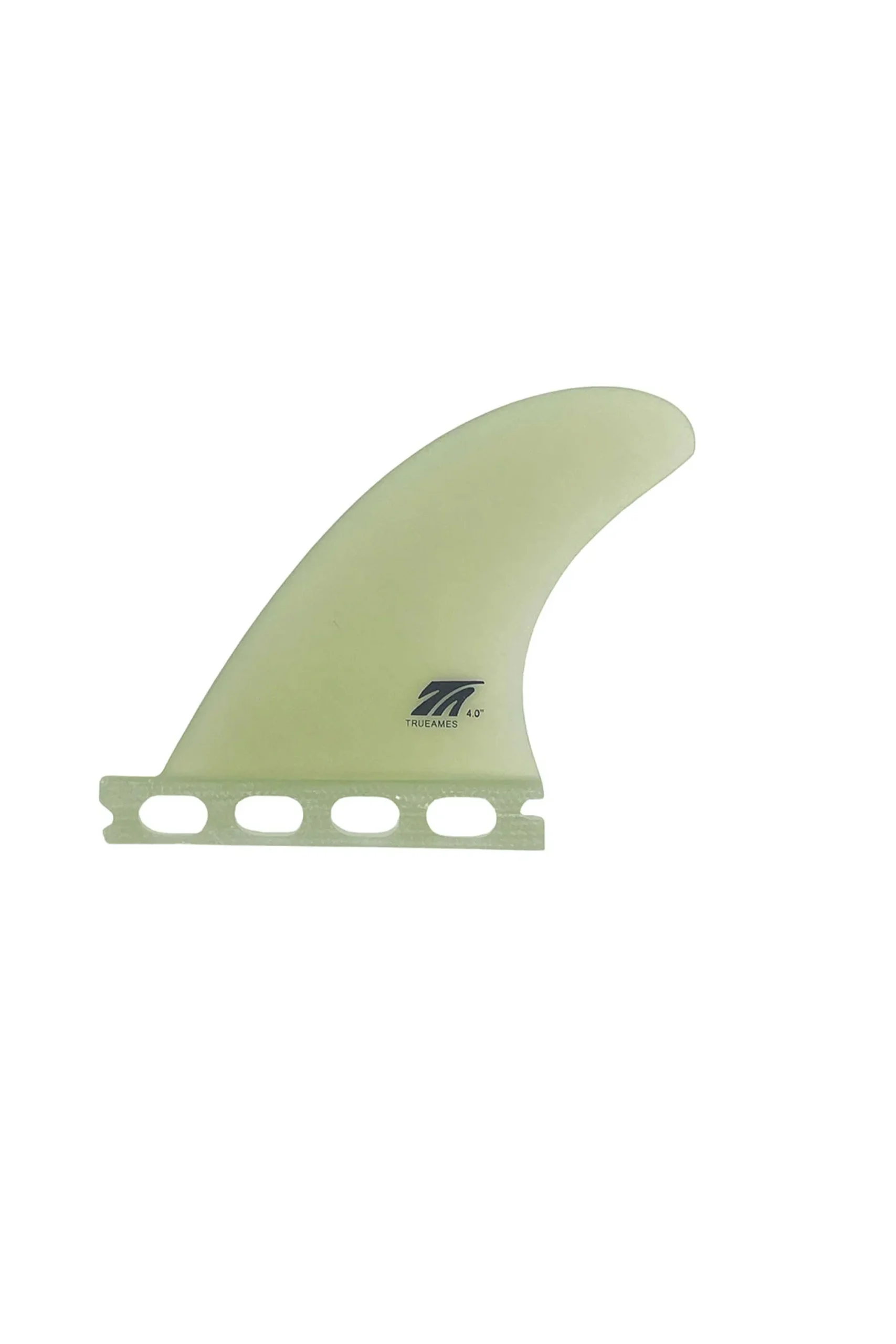 TRUE AMES - TA SIDE BITE 4.0 SOLID FIBERGLASS - CLEAR - 2FINS
