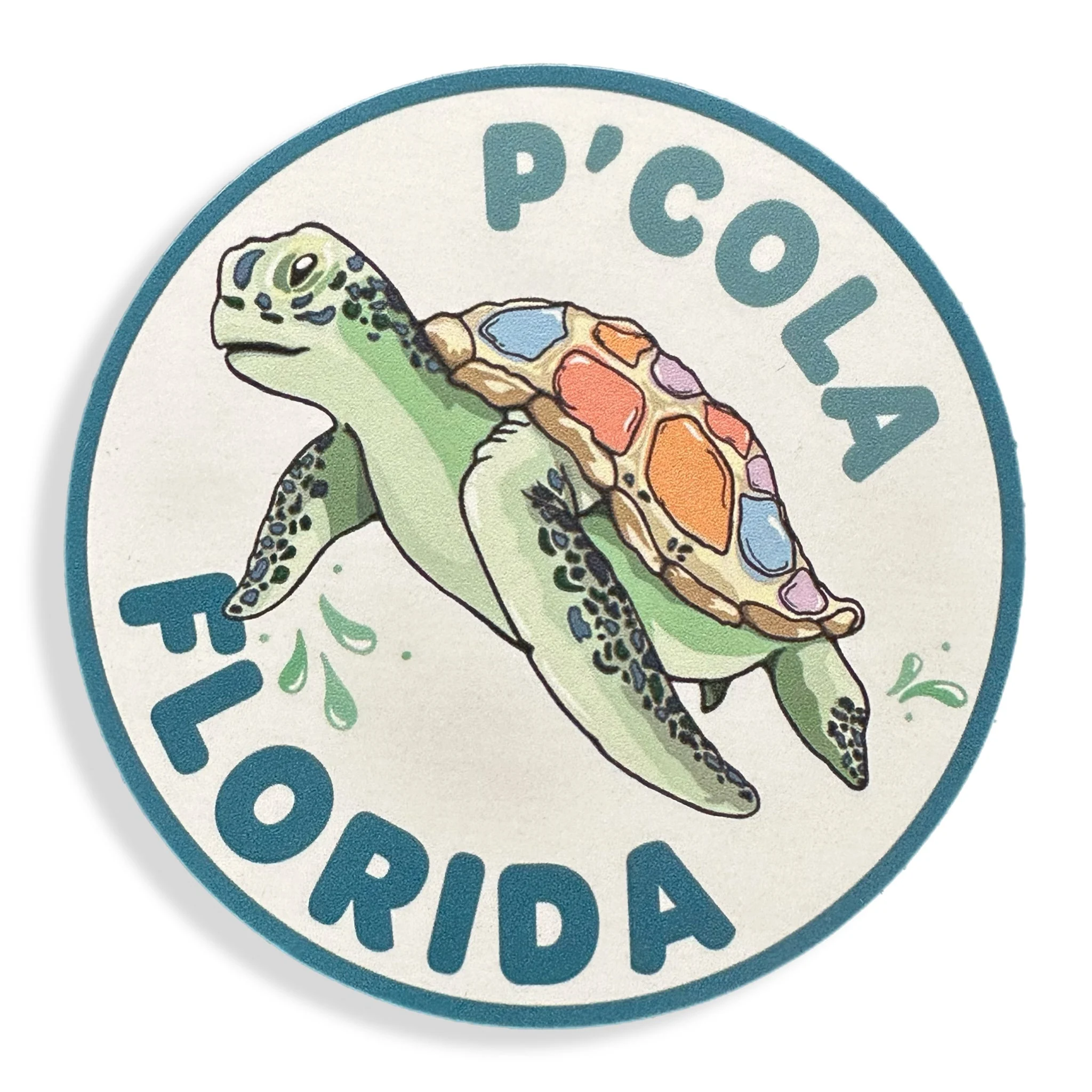 Turtle - P'cola Magnet