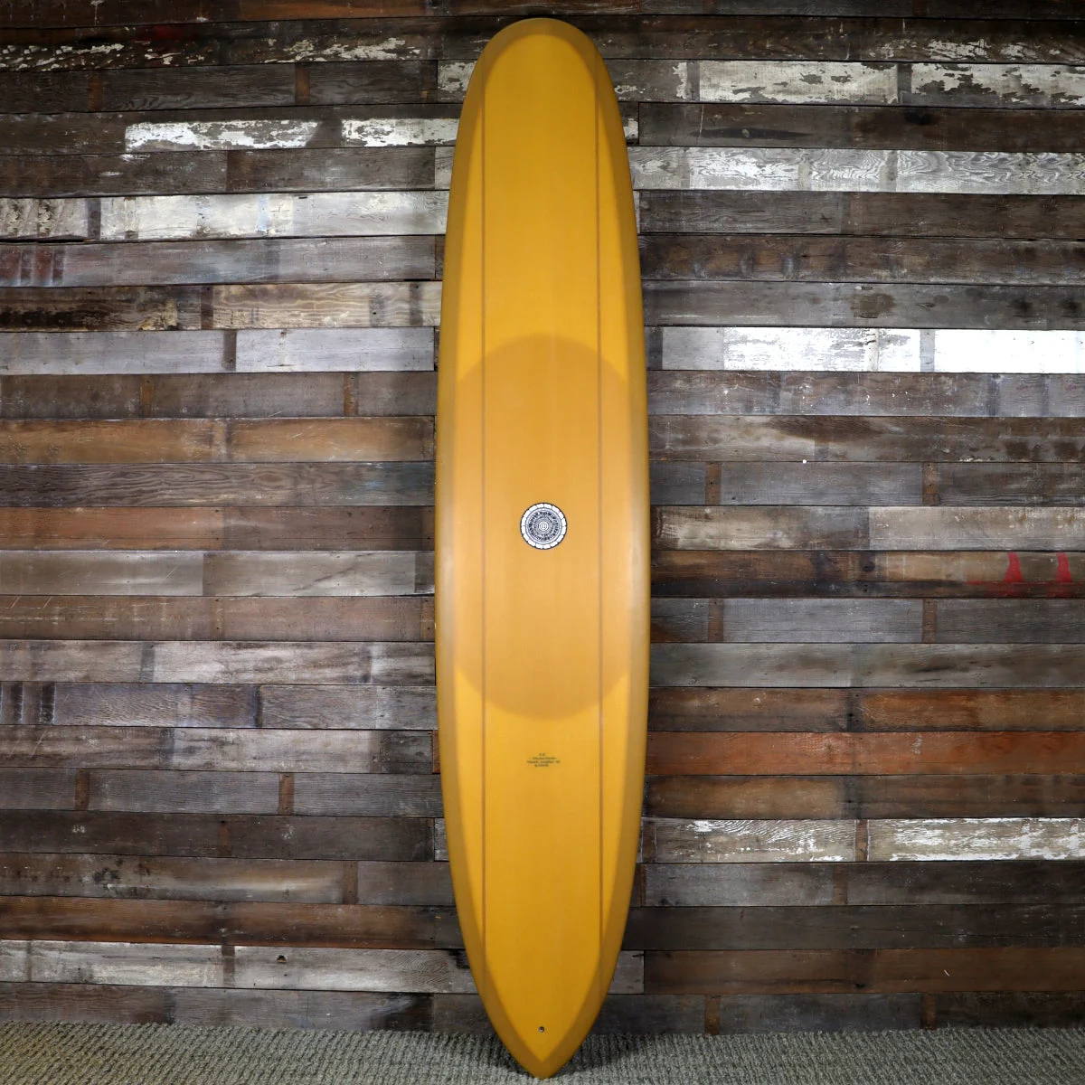 Tyler Warren Shapes One Fin Pin 9'6 × 23 × 2 ⅞ Surfboard - Camel Gold • DAMAGED