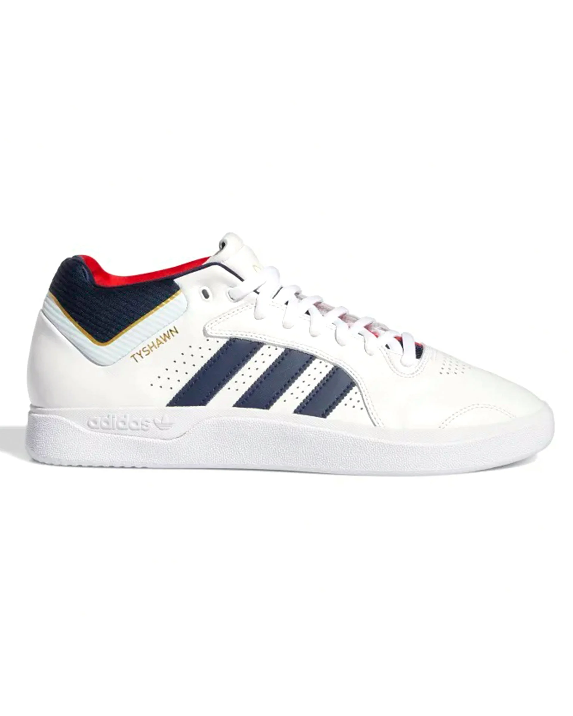 Tyshawn Pro Shoe - Cloud White/Collegiate Navy/Gold Metallic