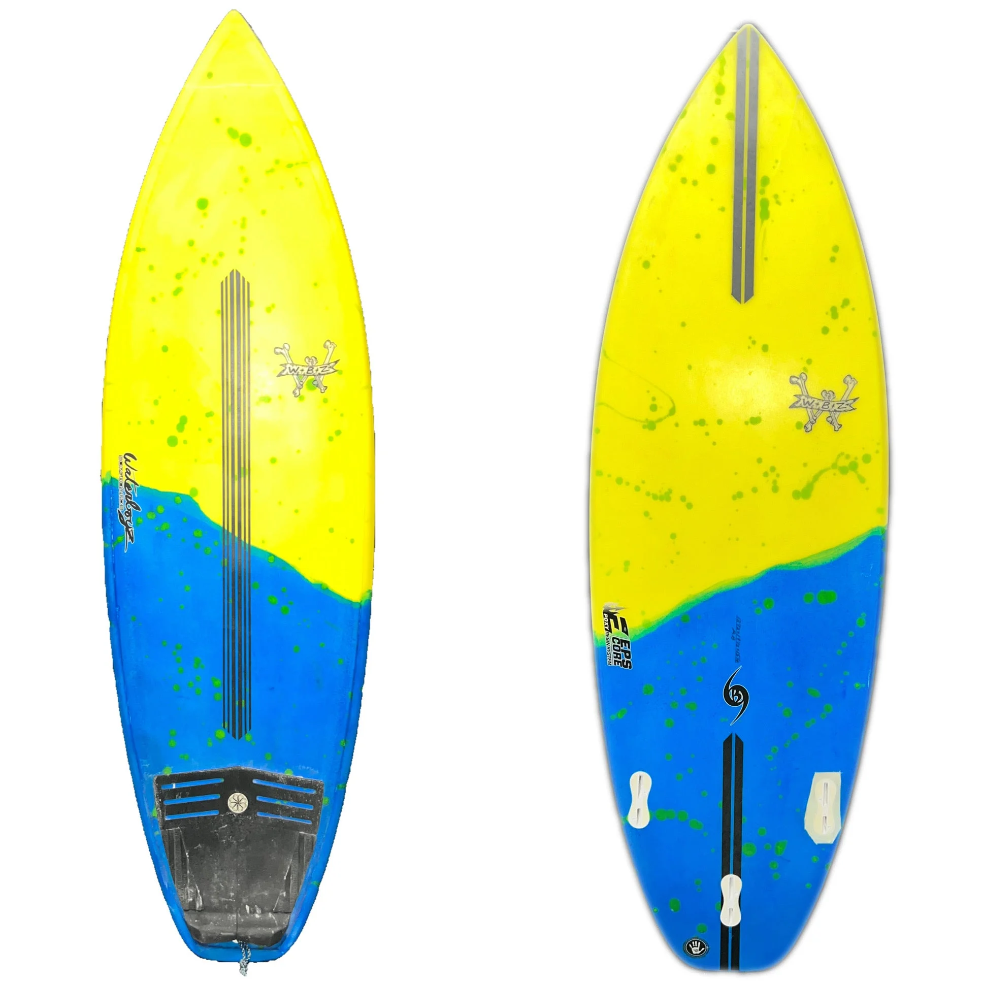 Used WBZ 5'5" Dragon Yellow/Blue
