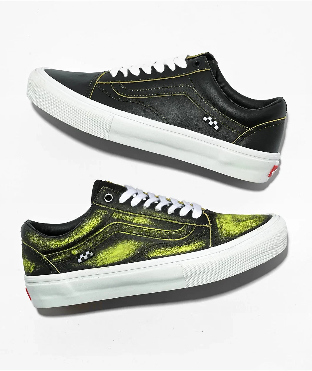 Vans Skate Old Skool Wearaway Black/Lime
