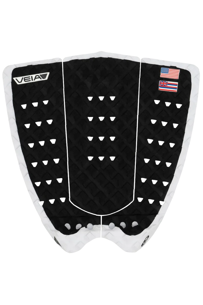 VEIA JJF Round Tail Pro Traction Pad-USA Night/Orbiter White