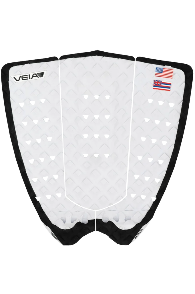 VEIA JJF Round Tail Pro Traction Pad-USA Orbiter White/Night