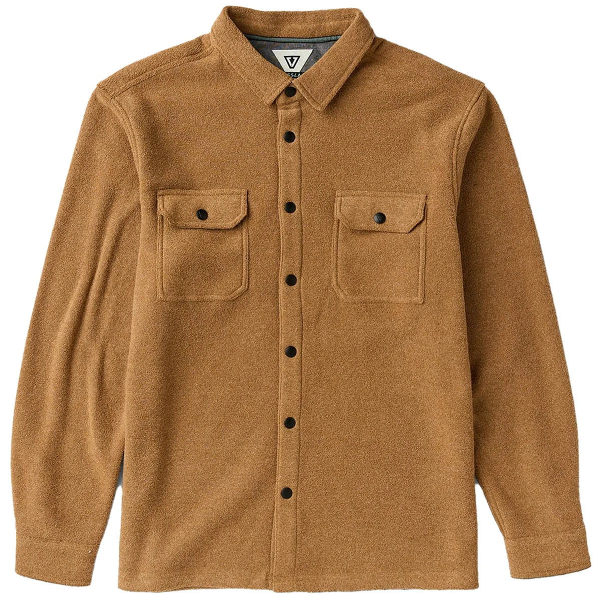 Vissla Looper Terry Eco Long Sleeve Button-Up Shirt