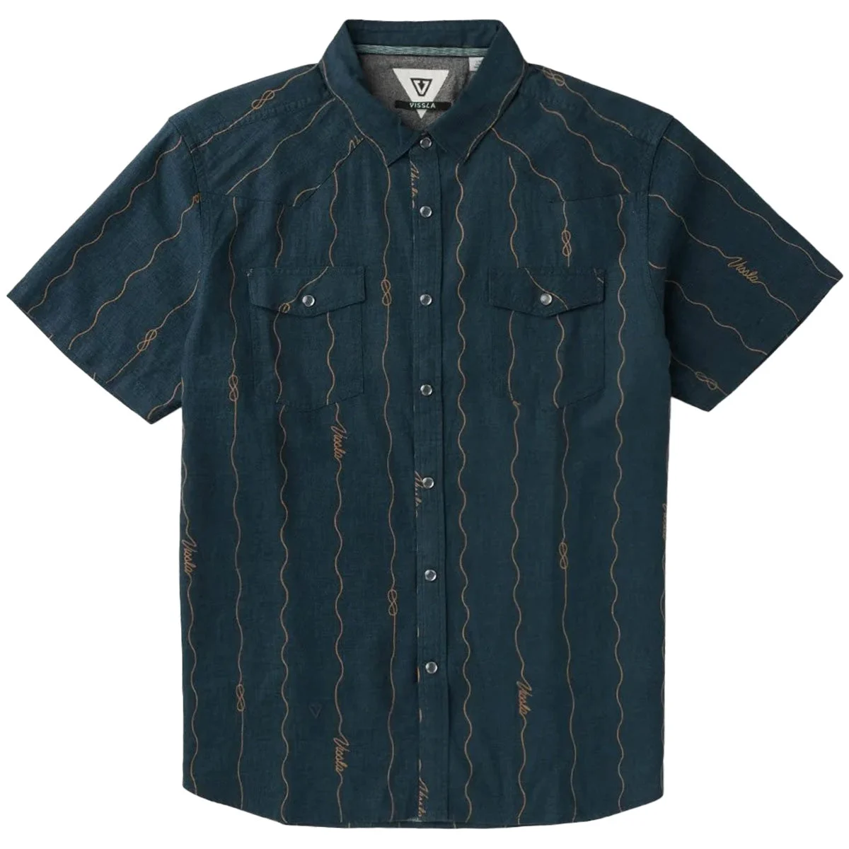 Vissla Round Up Short Sleeve Button-Up Shirt