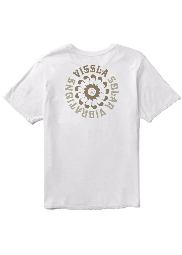 Vissla Solar Spirals Organic Tee-White