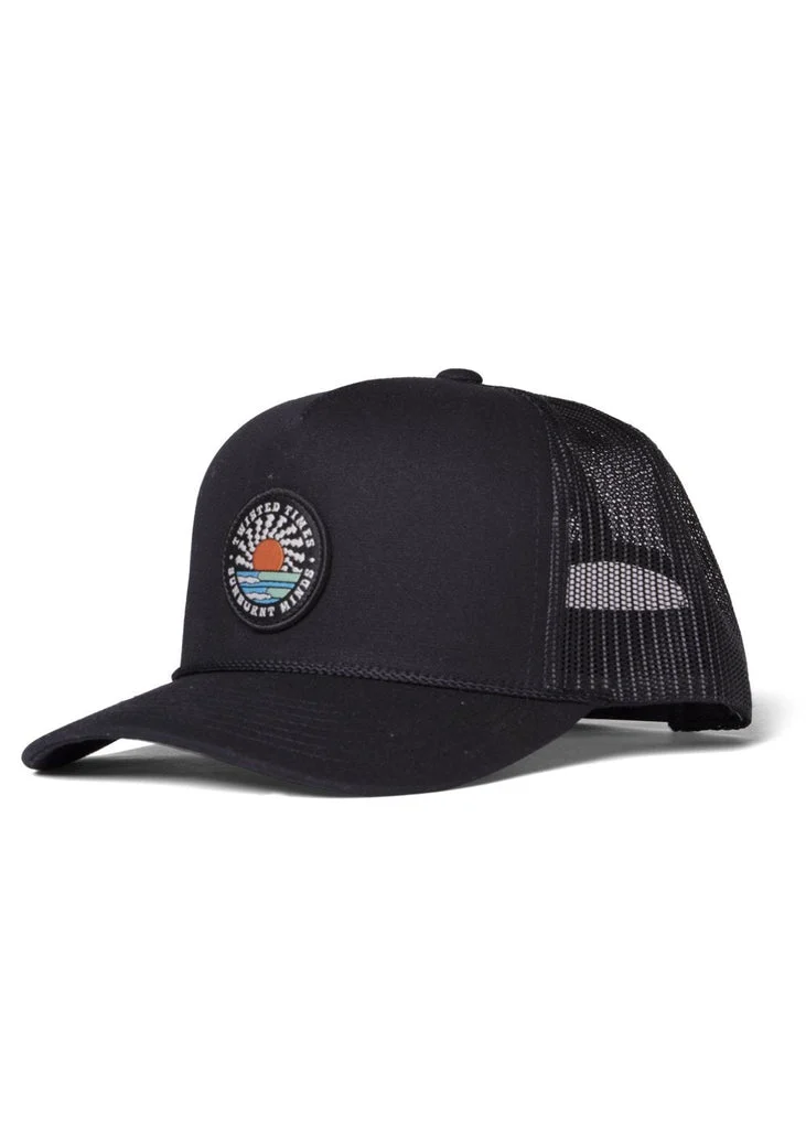 Vissla West Winds Eco Trucker Hat-Black 2