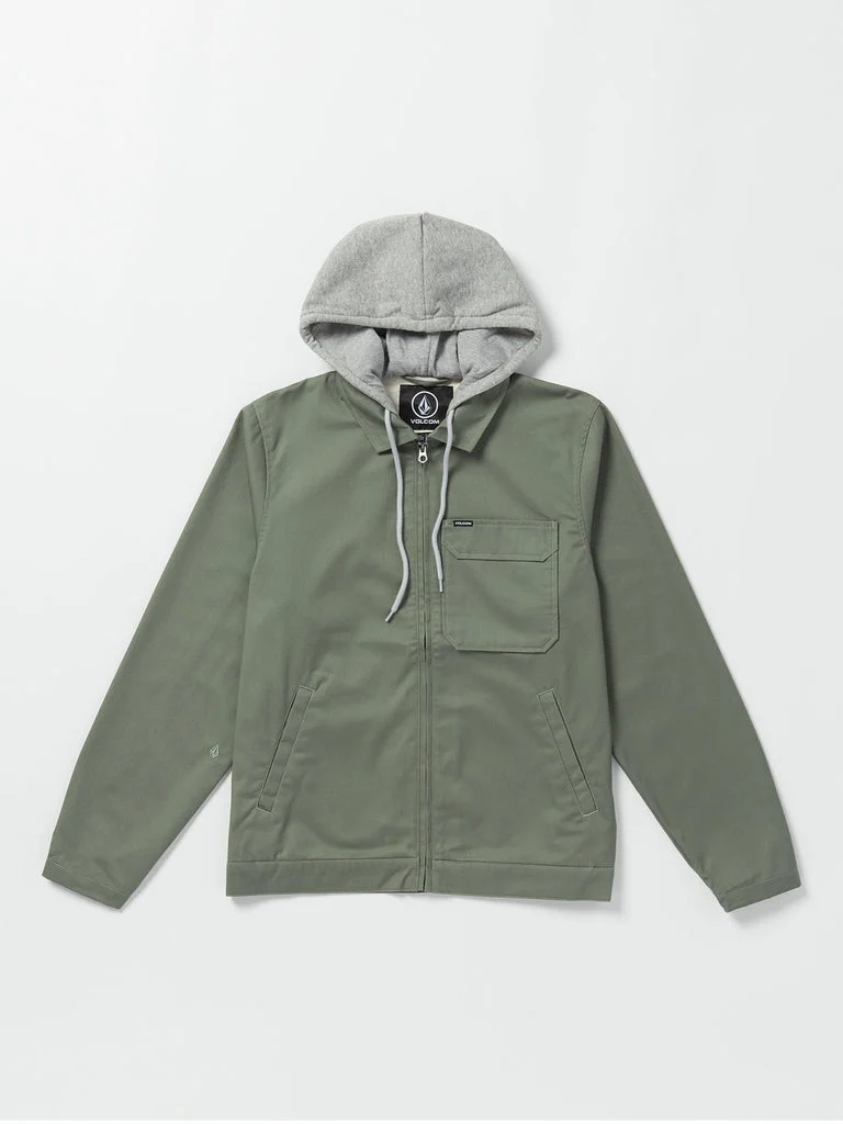 Volcom Korman Hooded Jacket-Agave