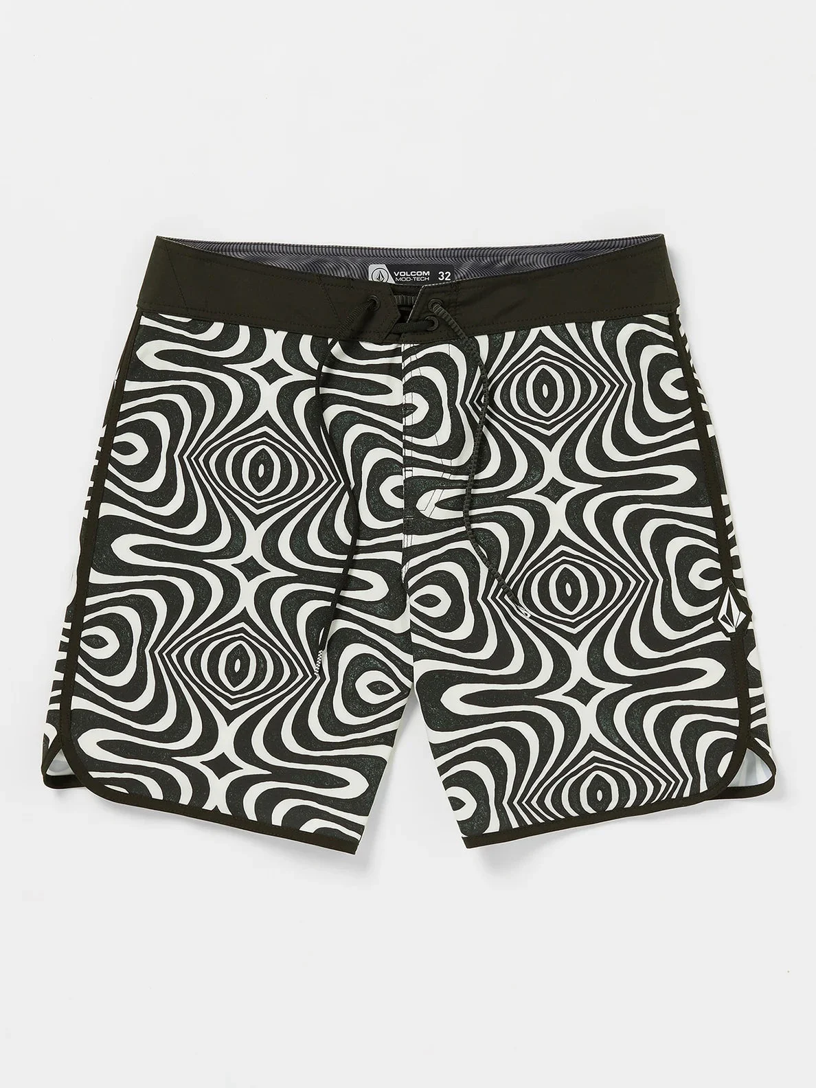 Volcom Lido Print Scallop Mod 19" - White