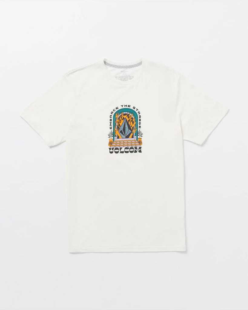 Volcom Sacred Stone Tee-Off White
