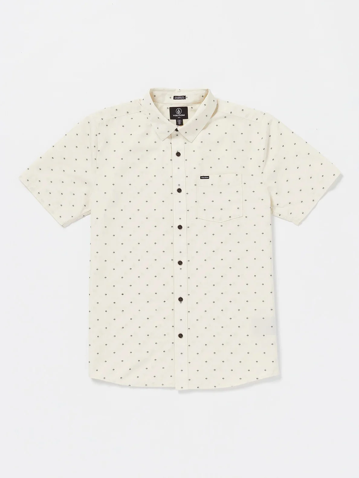 Volcom Stone Marcos S/S Button Down - Off White