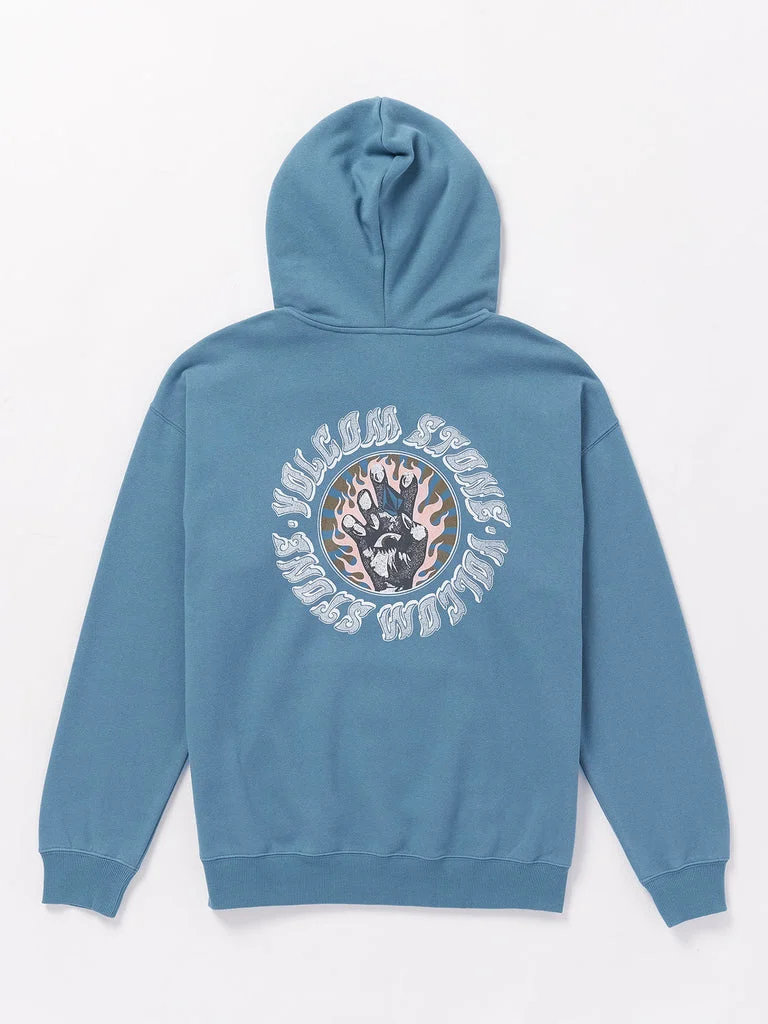 Volcom Stone Oracle PO Sweatshirt-Stone Blue