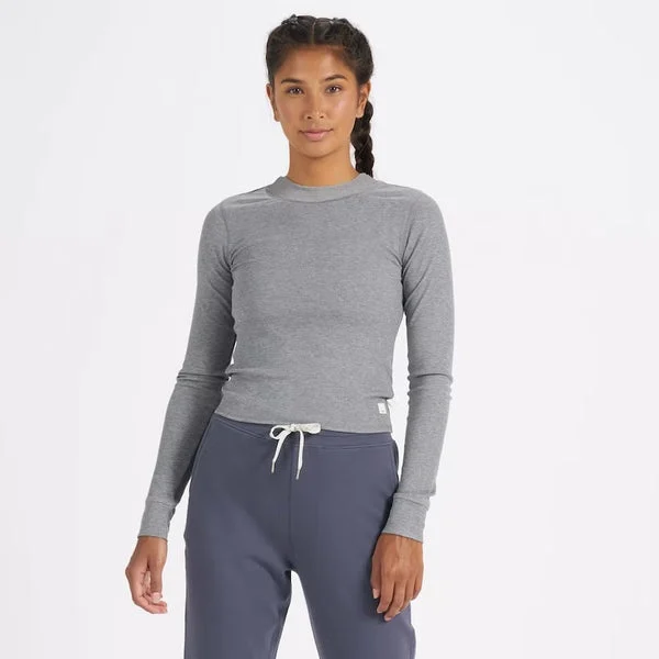Vuori Womens Shirt Long-Sleeve Mudra Fitted Tee