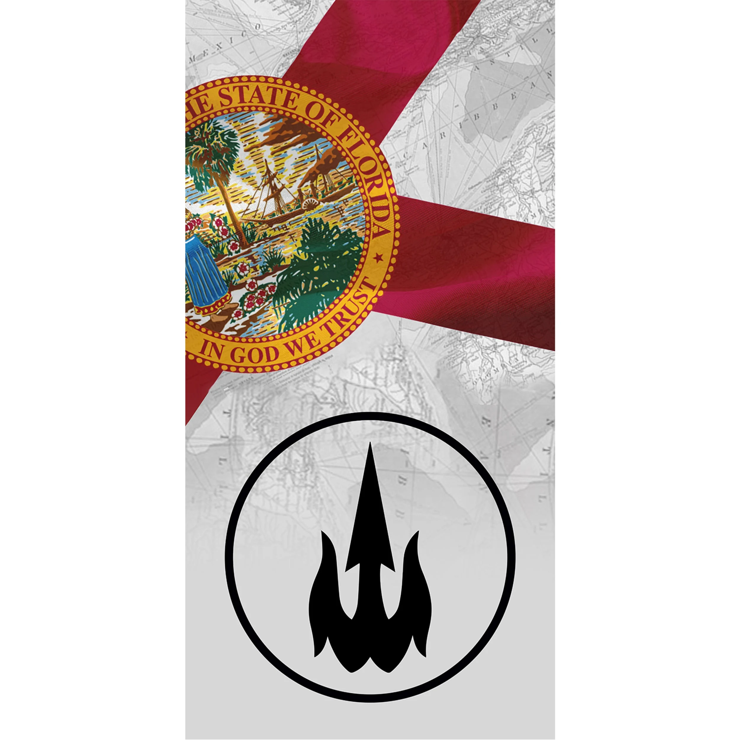 Waterboyz Stateside Map Beach Towel