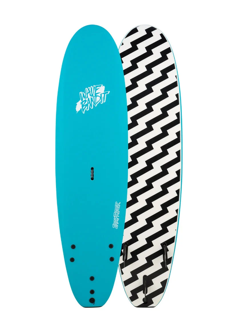Wave Bandit 8'0" EZ Rider Blue/White Bolt