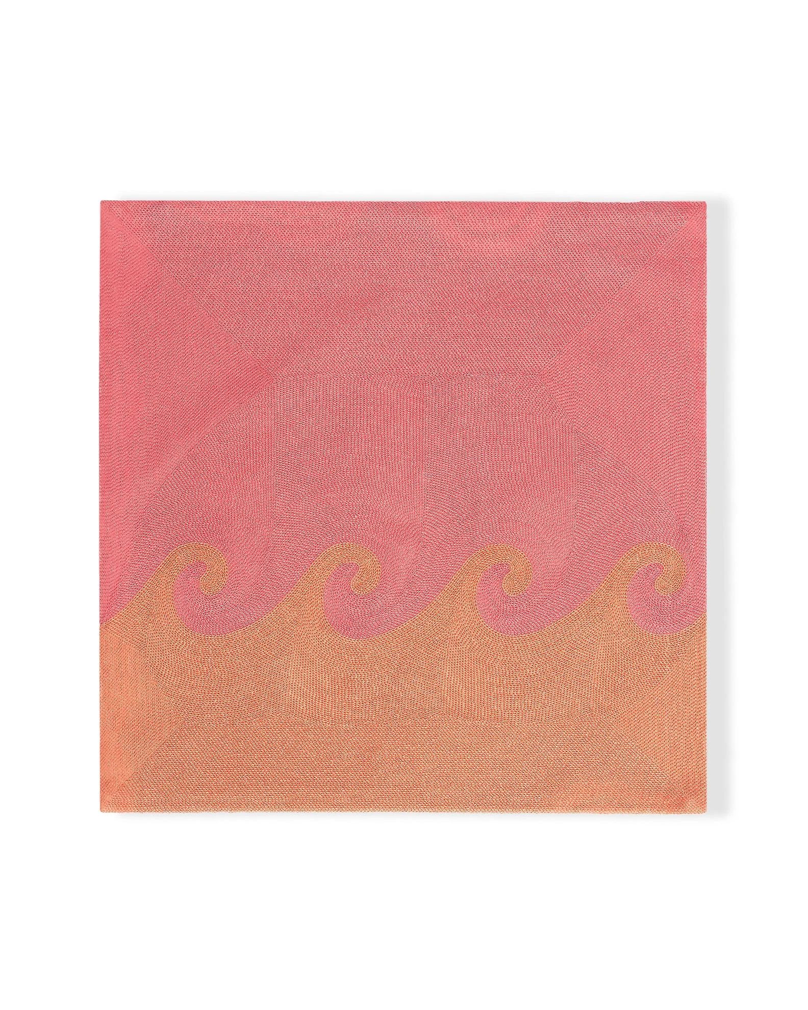 Wave Breeze Pillow Case - Pink/Orange