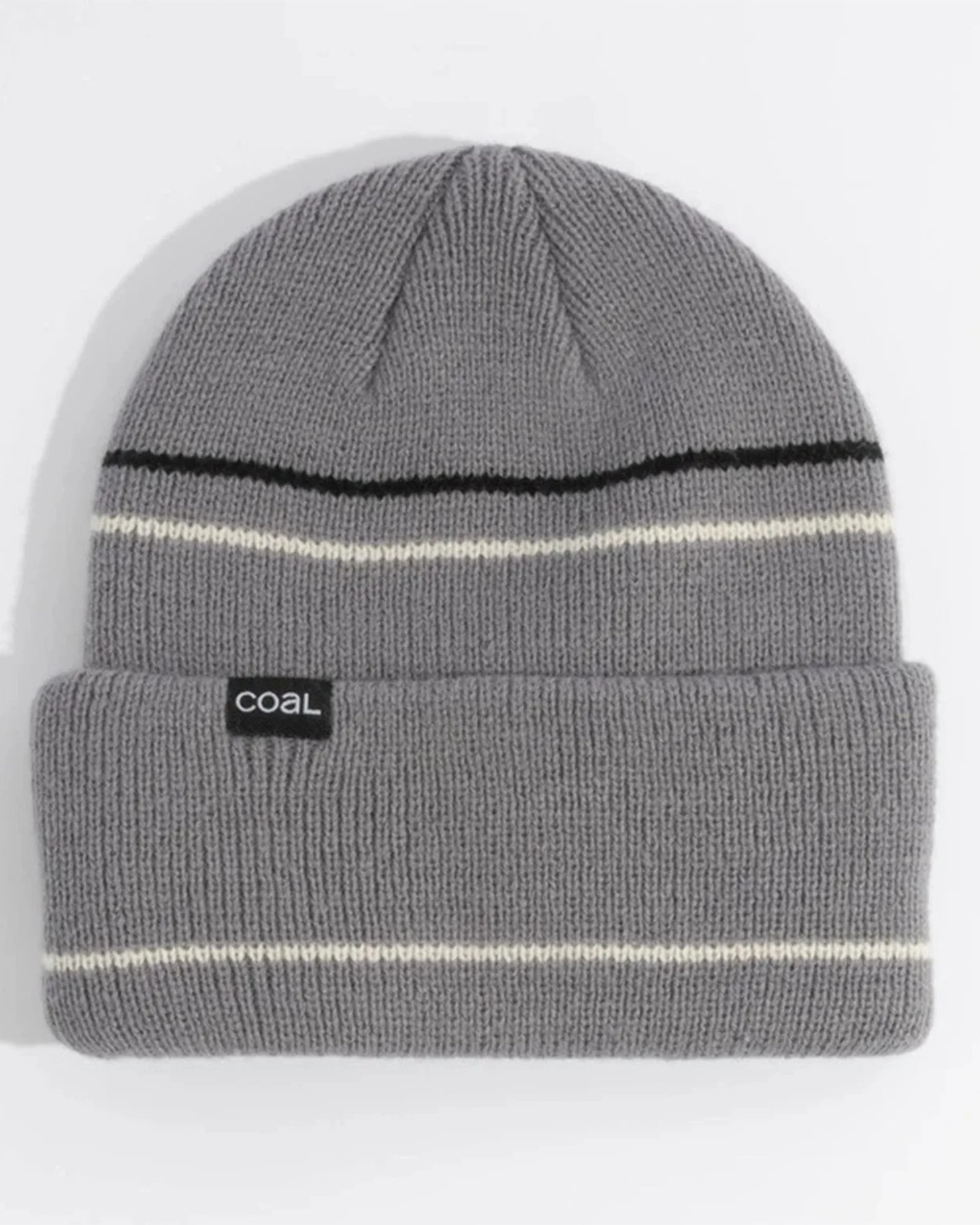 The Wayne Beanie - Mid Grey/Black