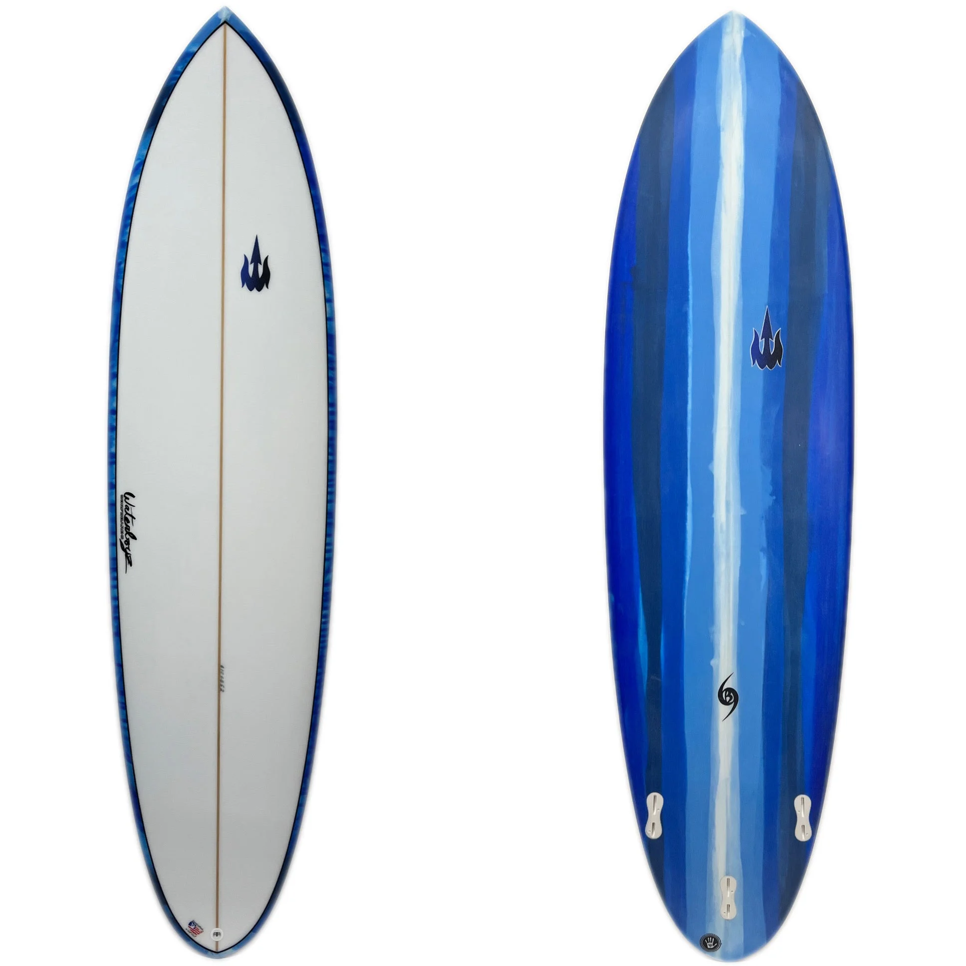 WBZ 6'10" Amigo Blue Stripes